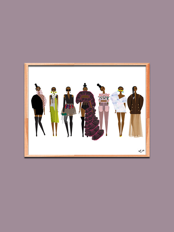 Fashionista Art Prints