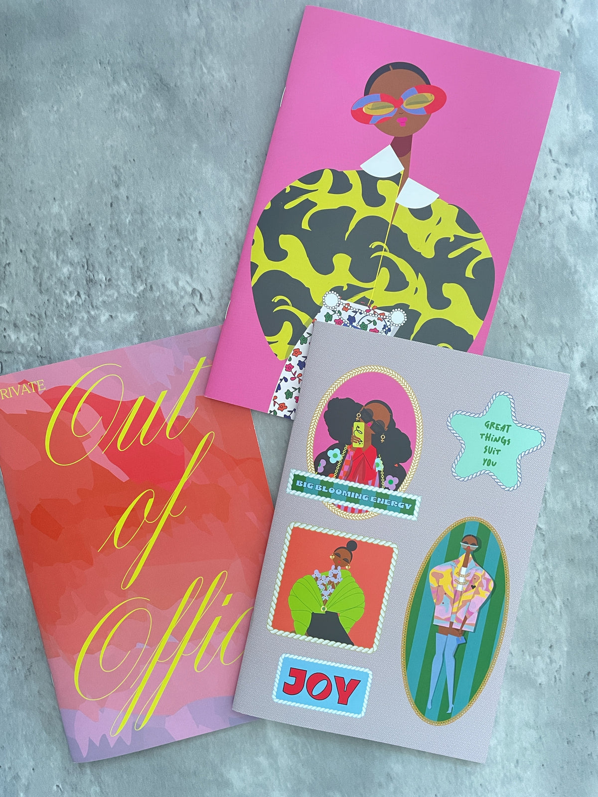 Out of Office Notebook Set