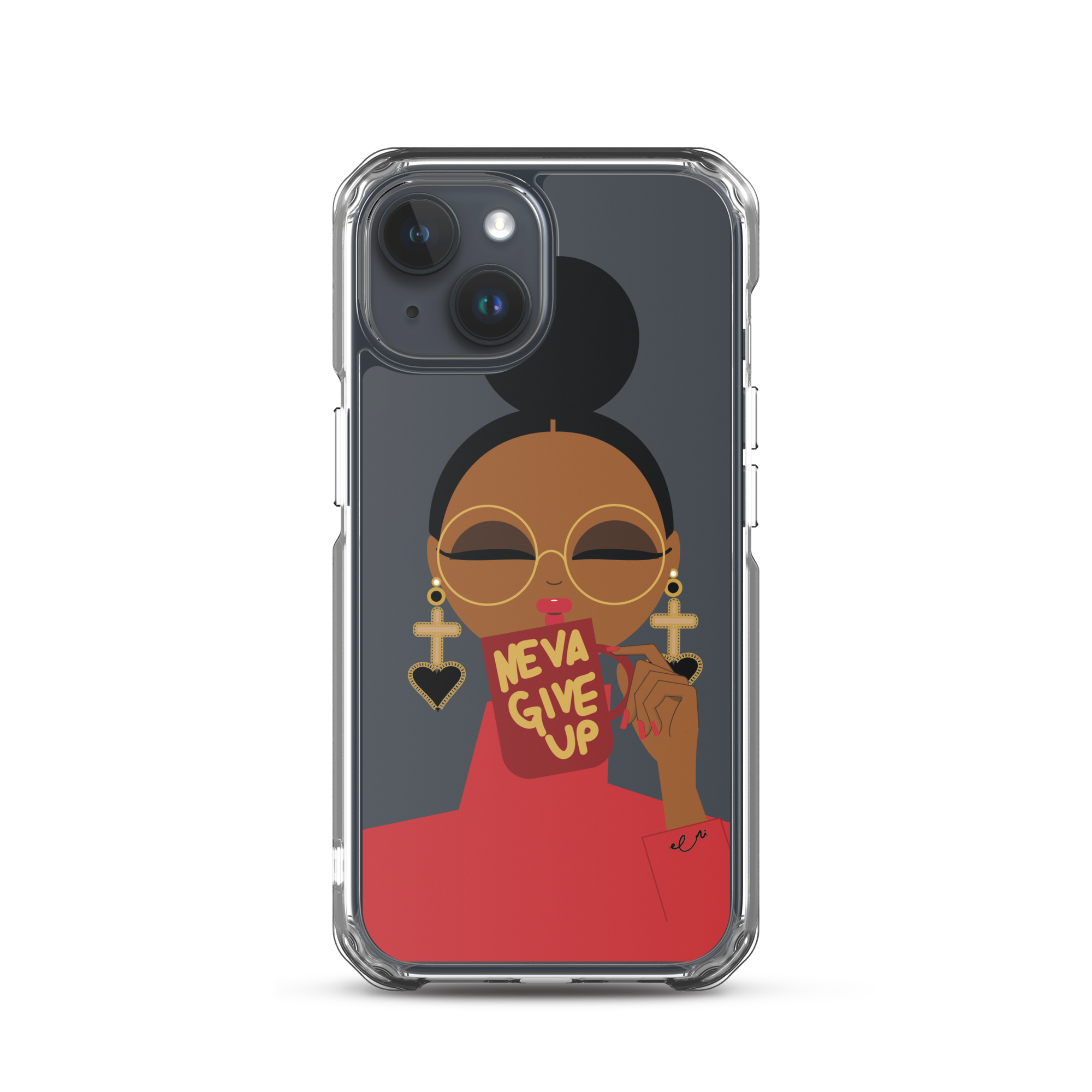 Never Give Up iPhone® Case