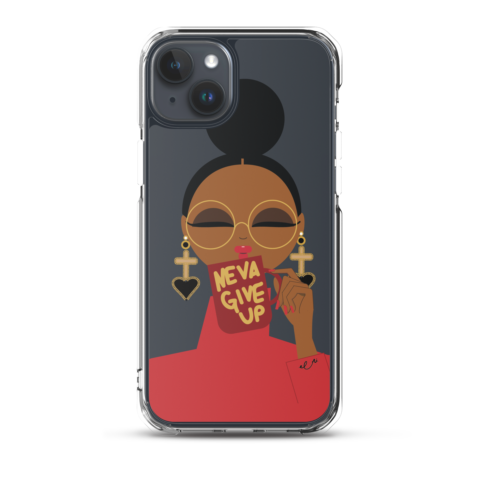 Never Give Up iPhone® Case
