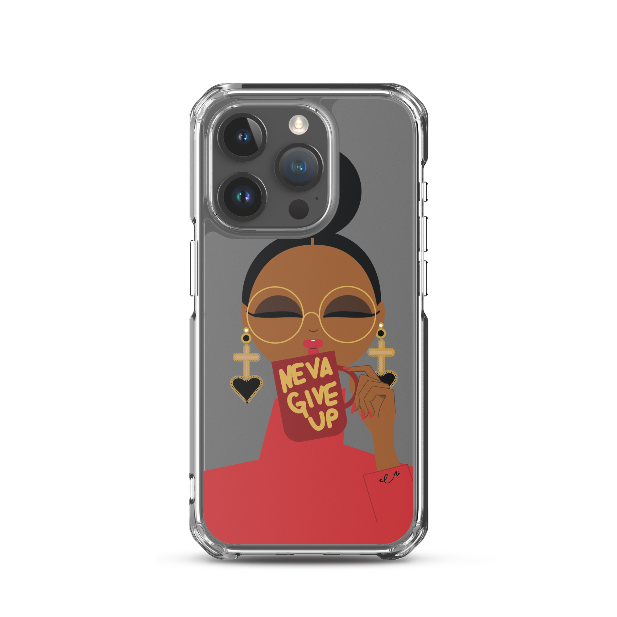 Never Give Up iPhone® Case