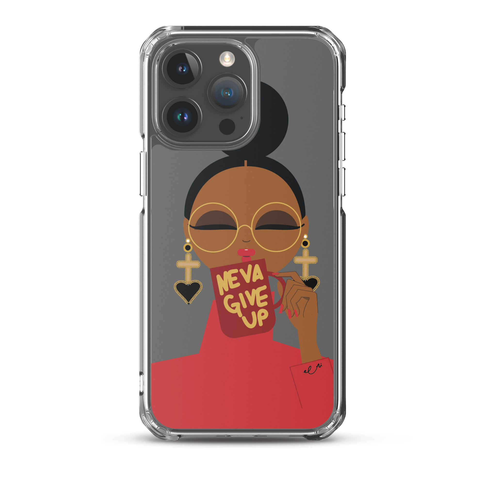 Never Give Up iPhone® Case