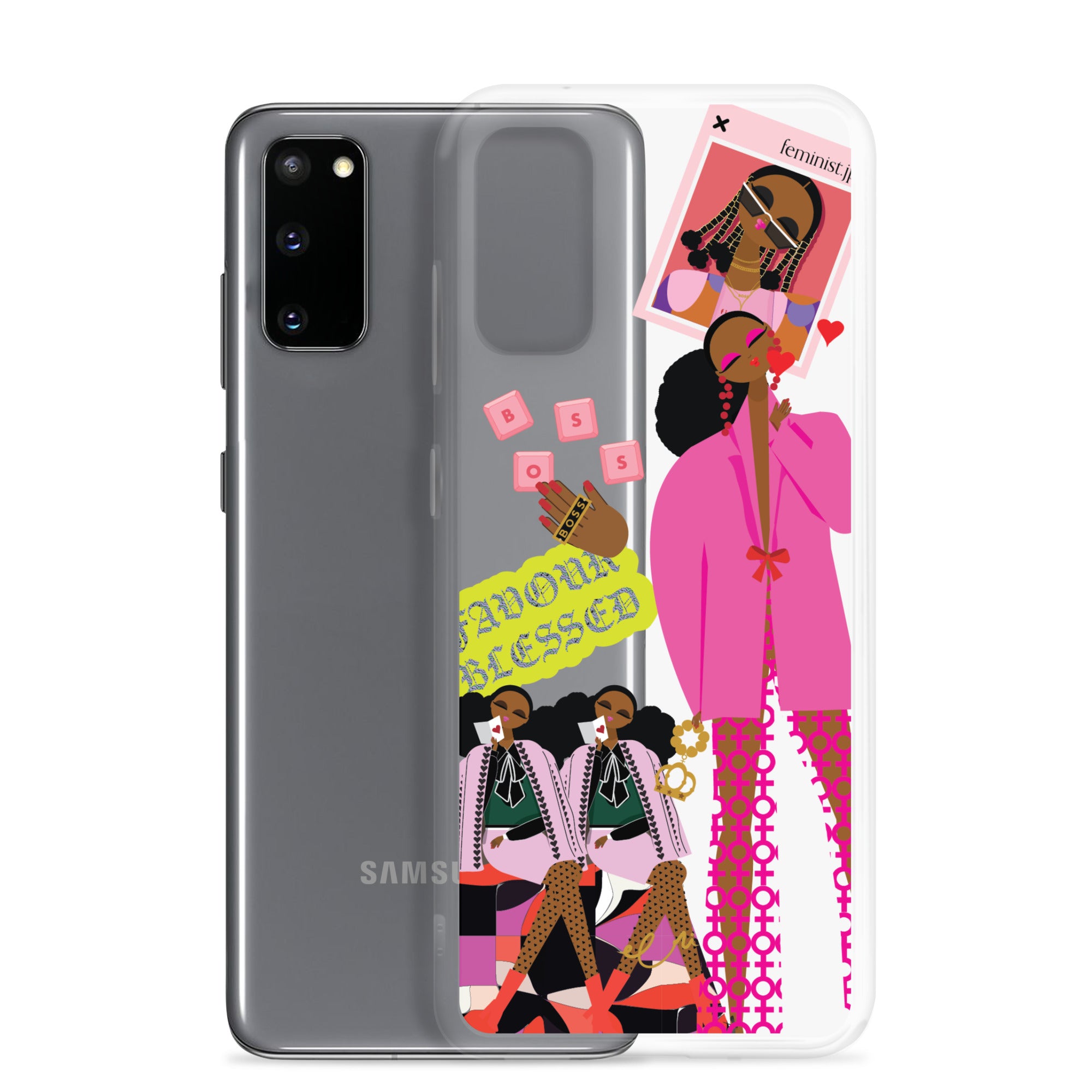 Run the World Clear Case for Samsung®
