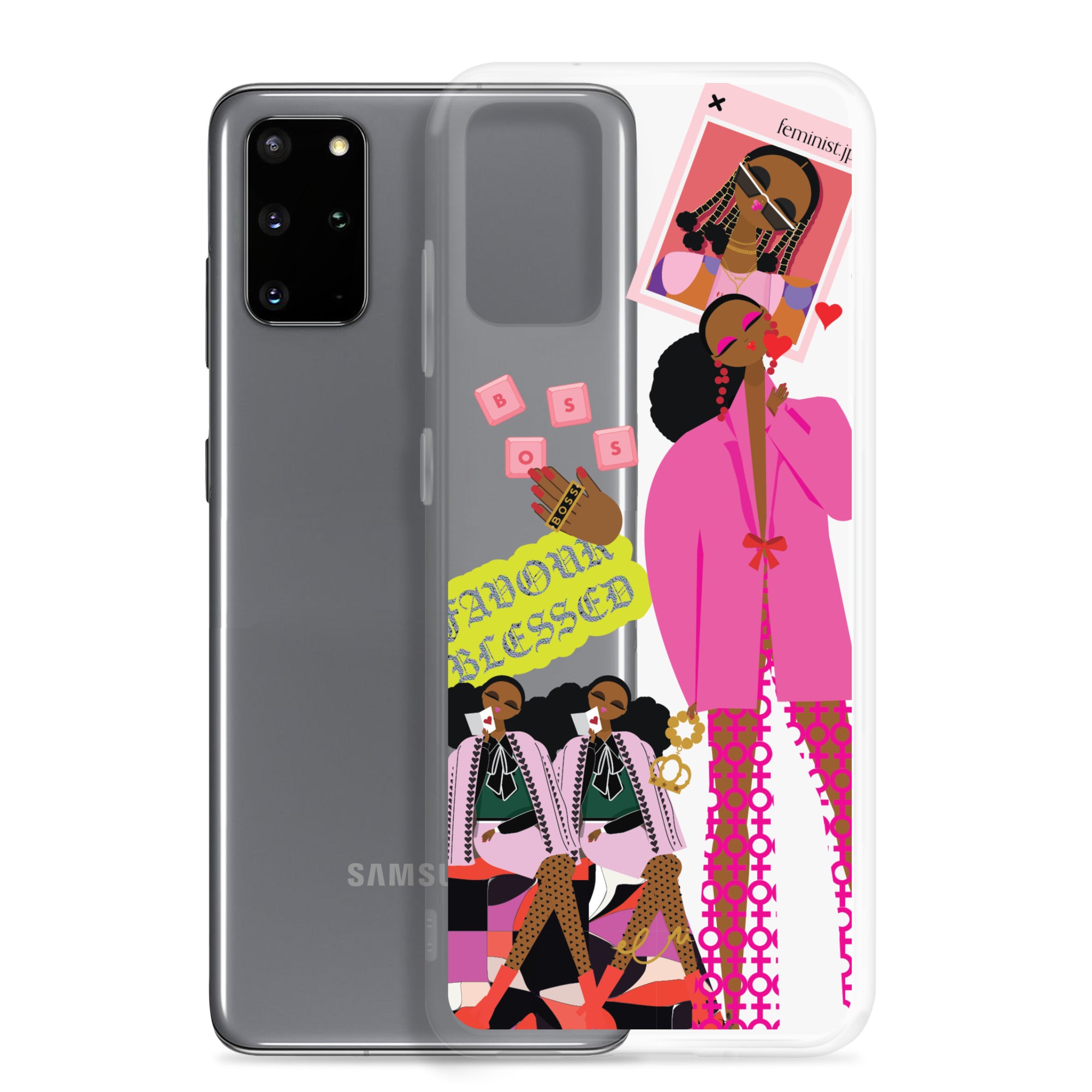 Run the World Clear Case for Samsung®