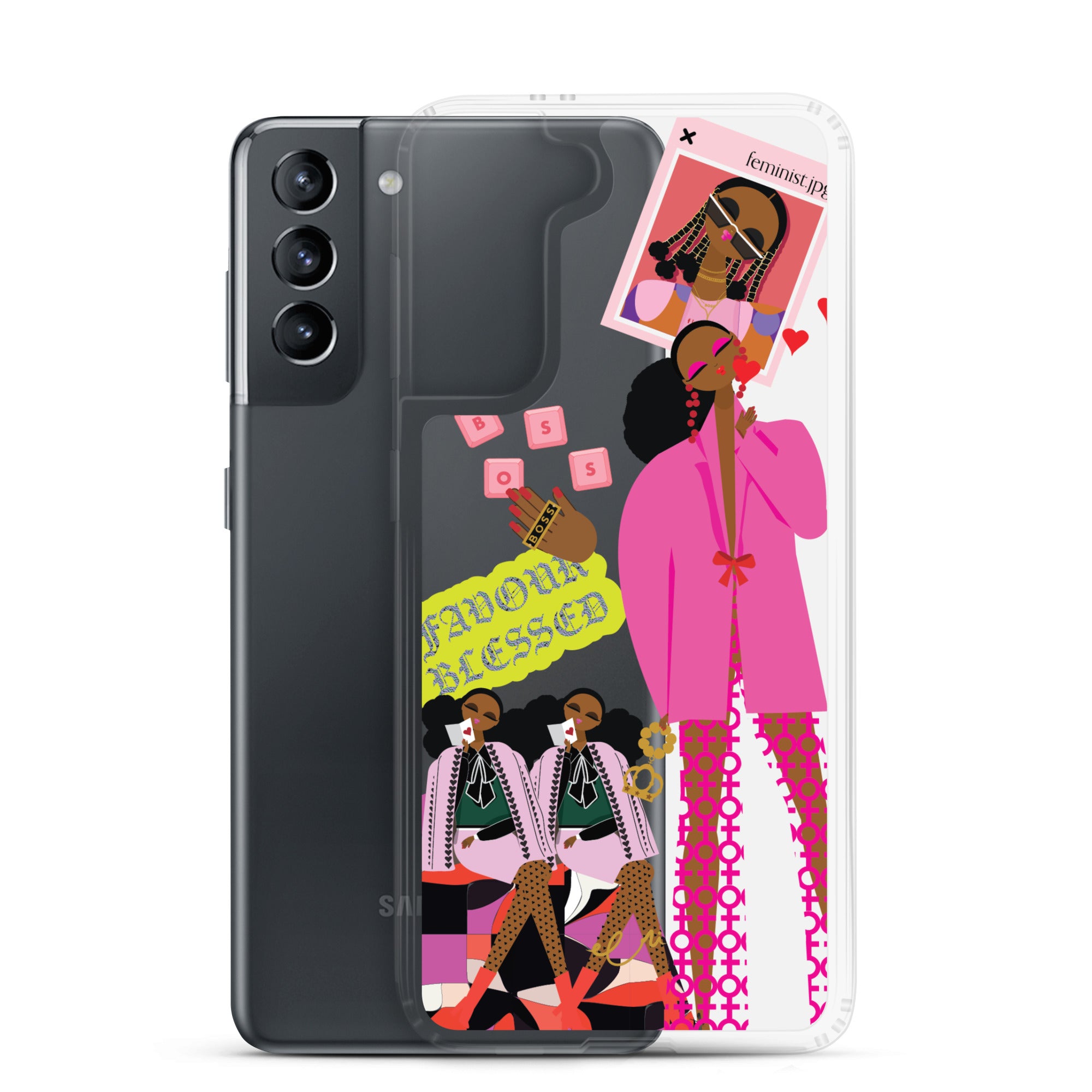 Run the World Clear Case for Samsung®