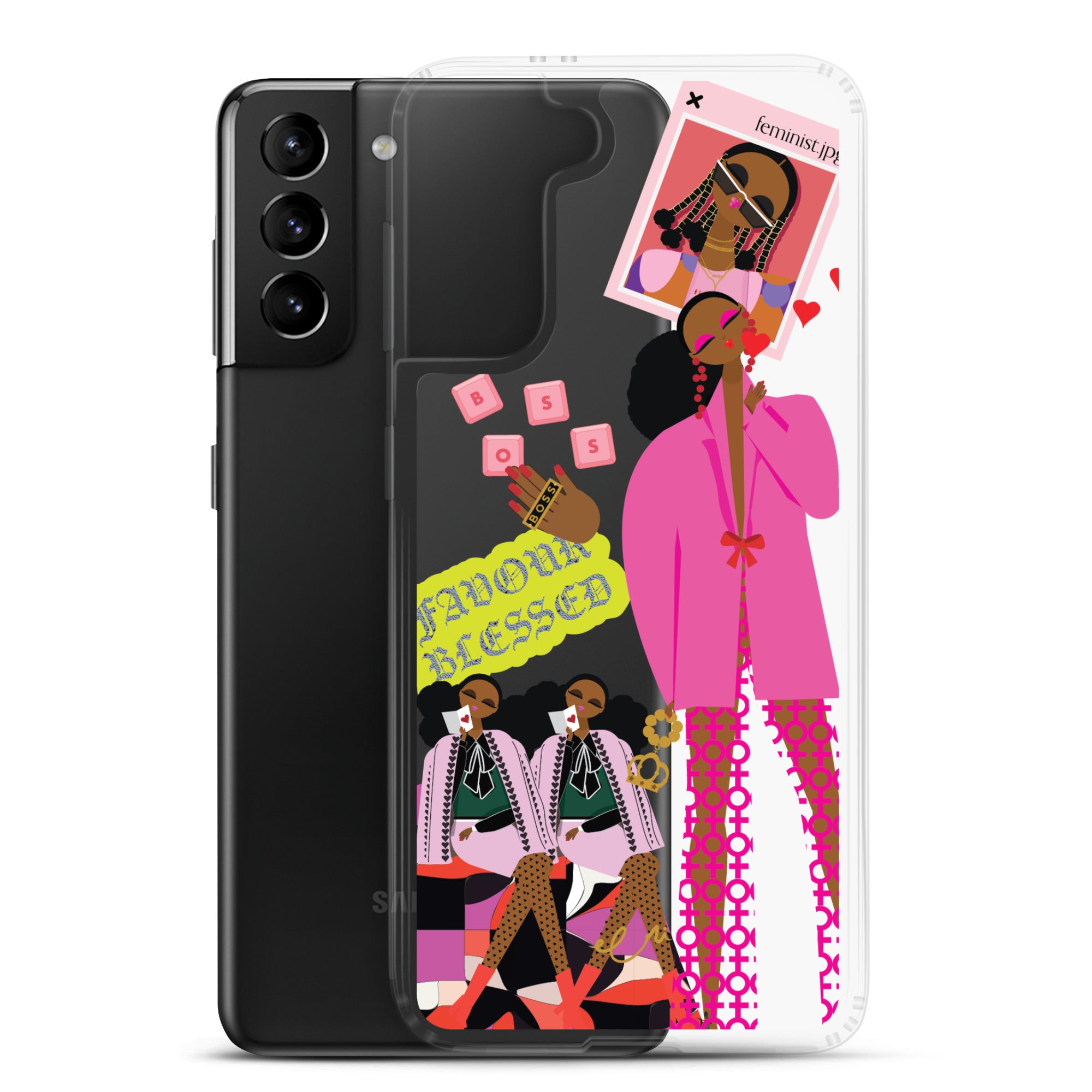 Run the World Clear Case for Samsung®