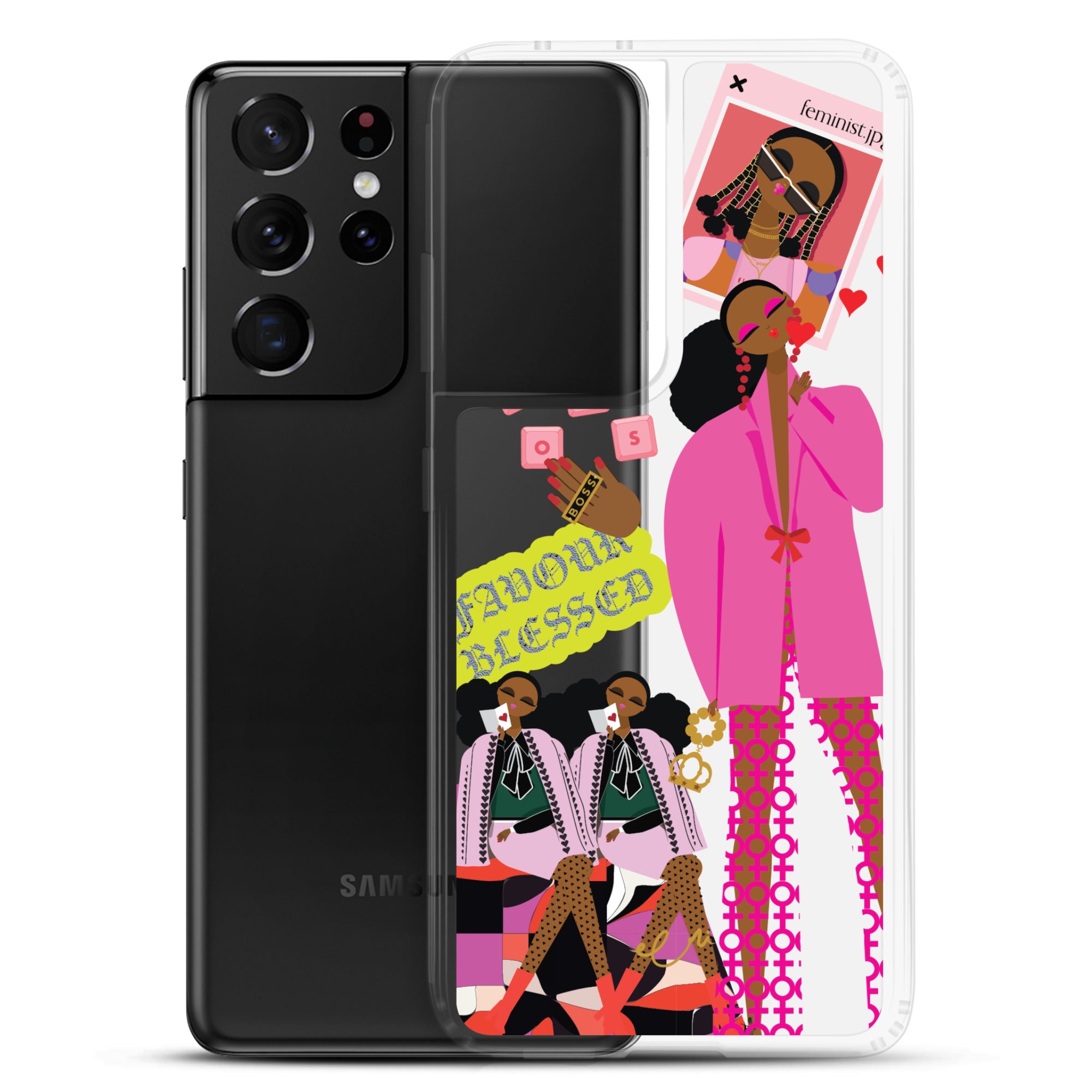 Run the World Clear Case for Samsung®