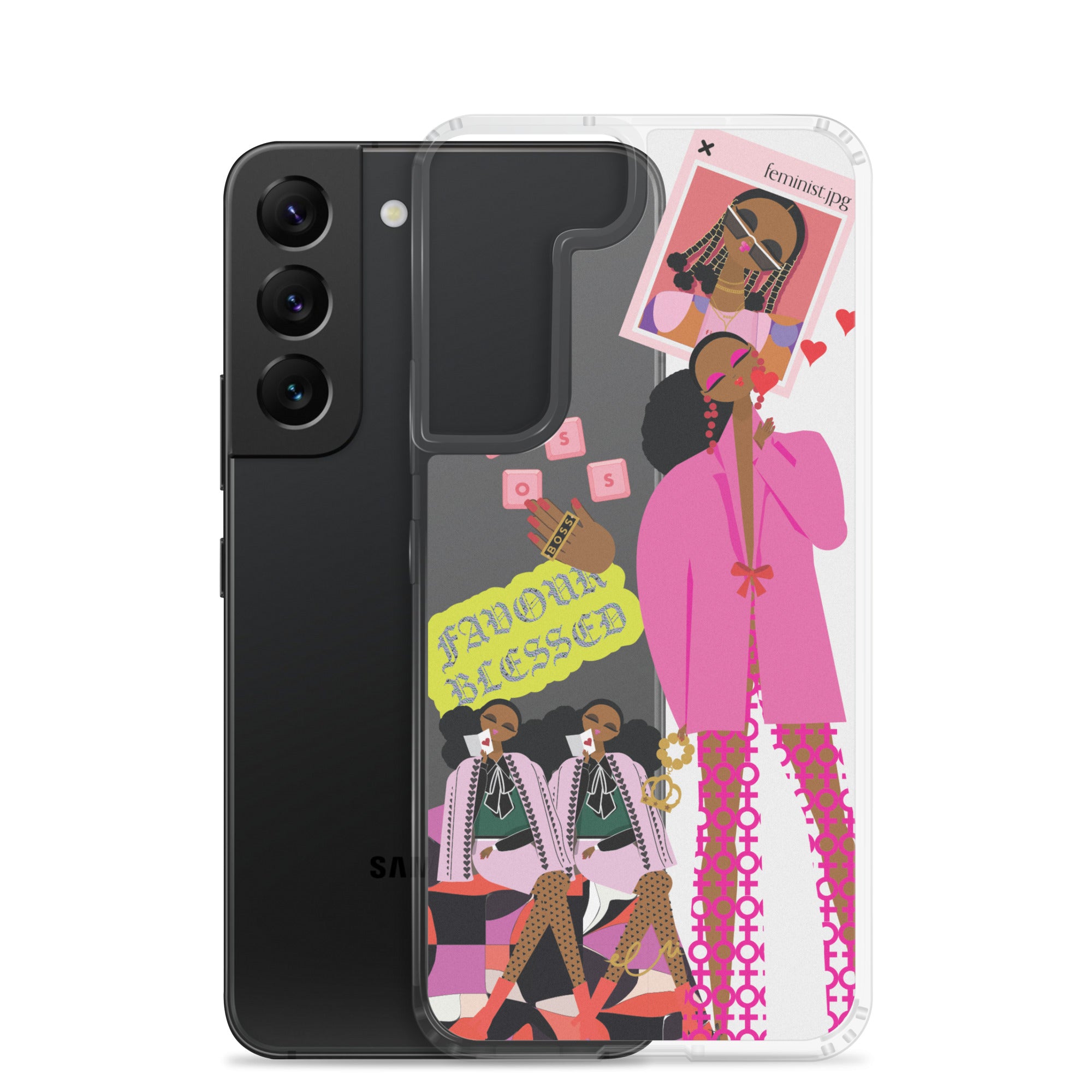 Run the World Clear Case for Samsung®