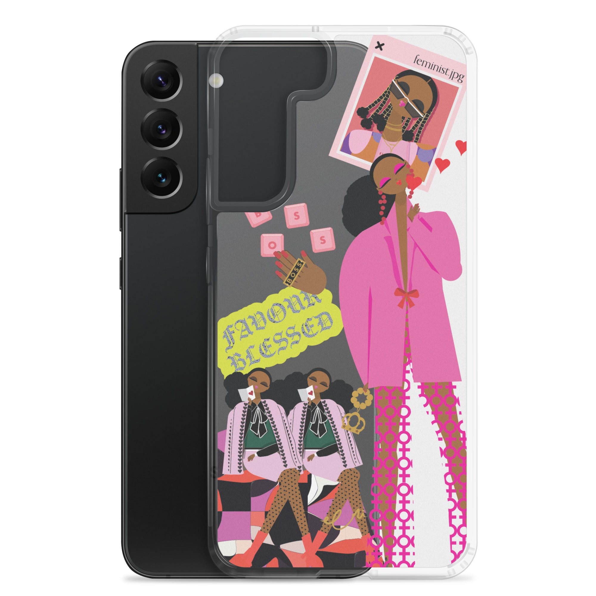 Run the World Clear Case for Samsung®