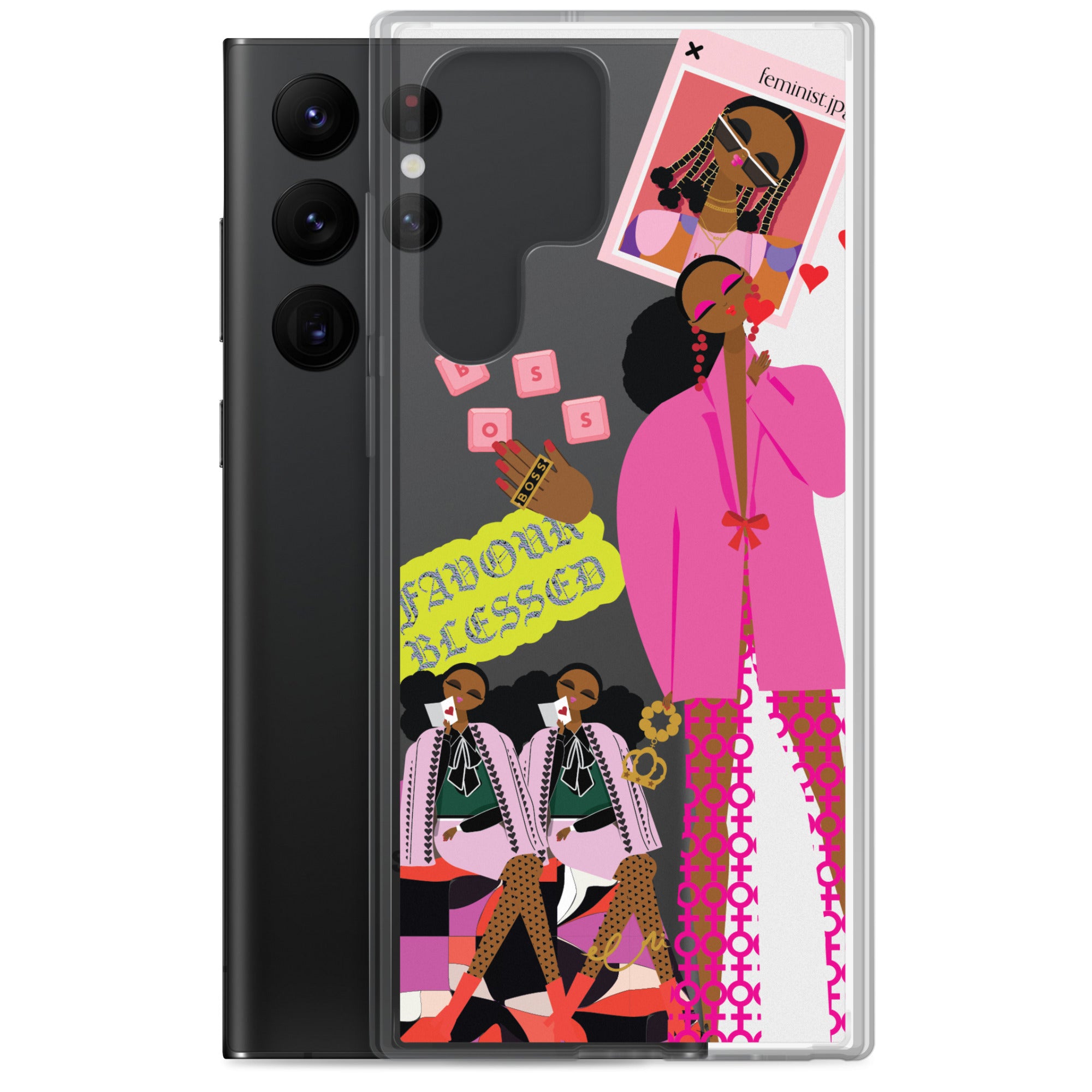 Run the World Clear Case for Samsung®