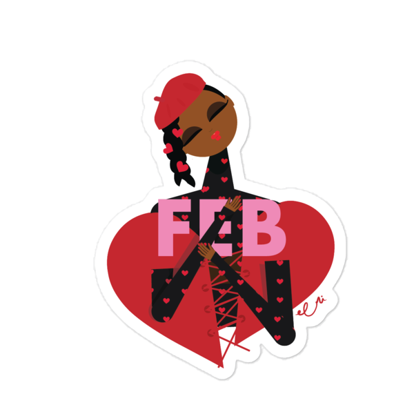 February Sticker