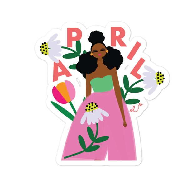 April Sticker