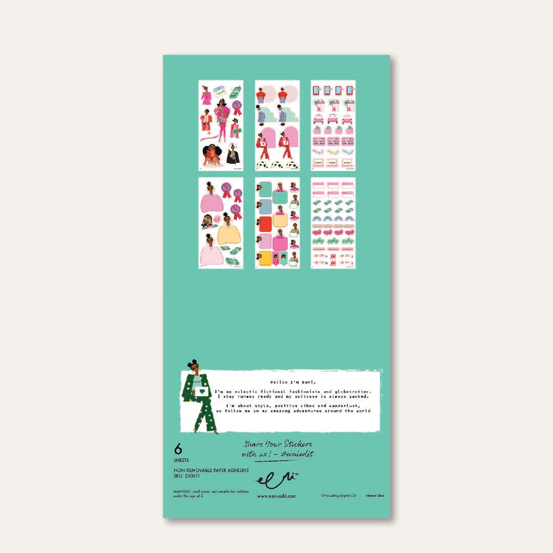 Eeni Goes to Work Vol: 4 Sticker Booklet