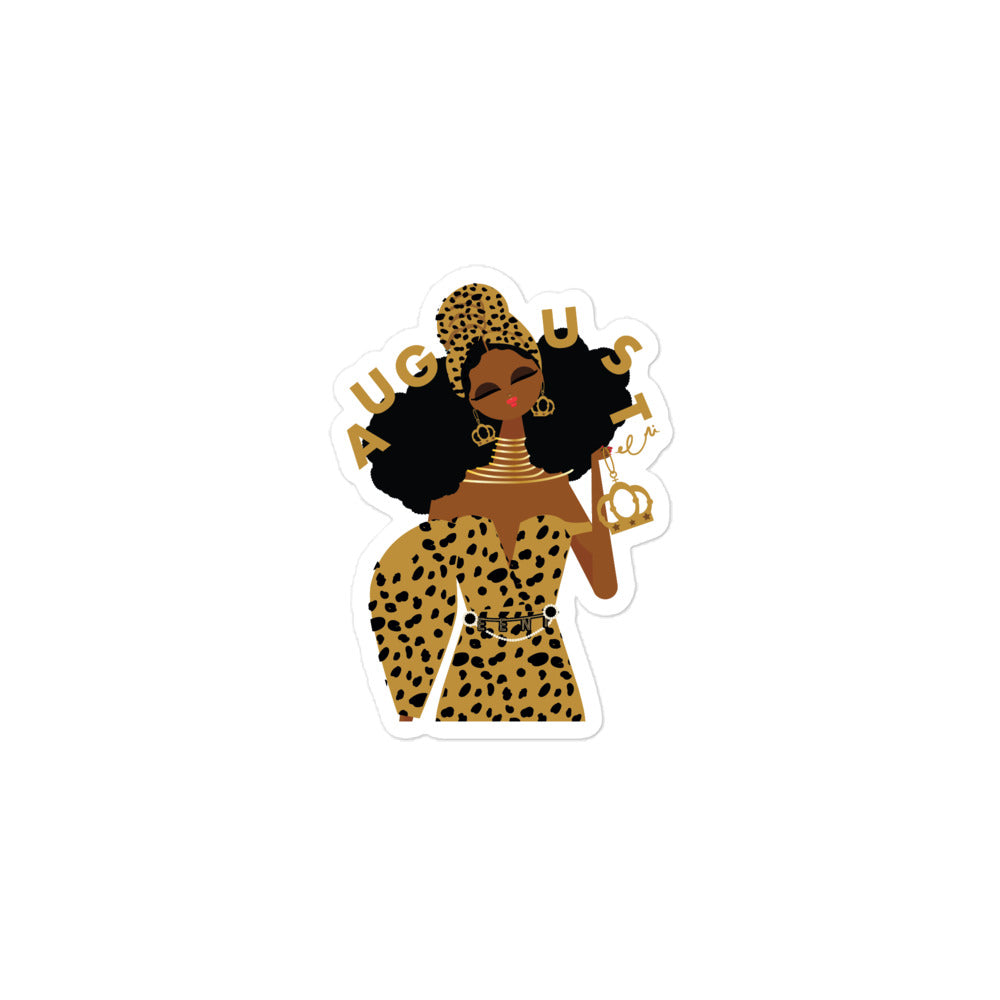 August Sticker