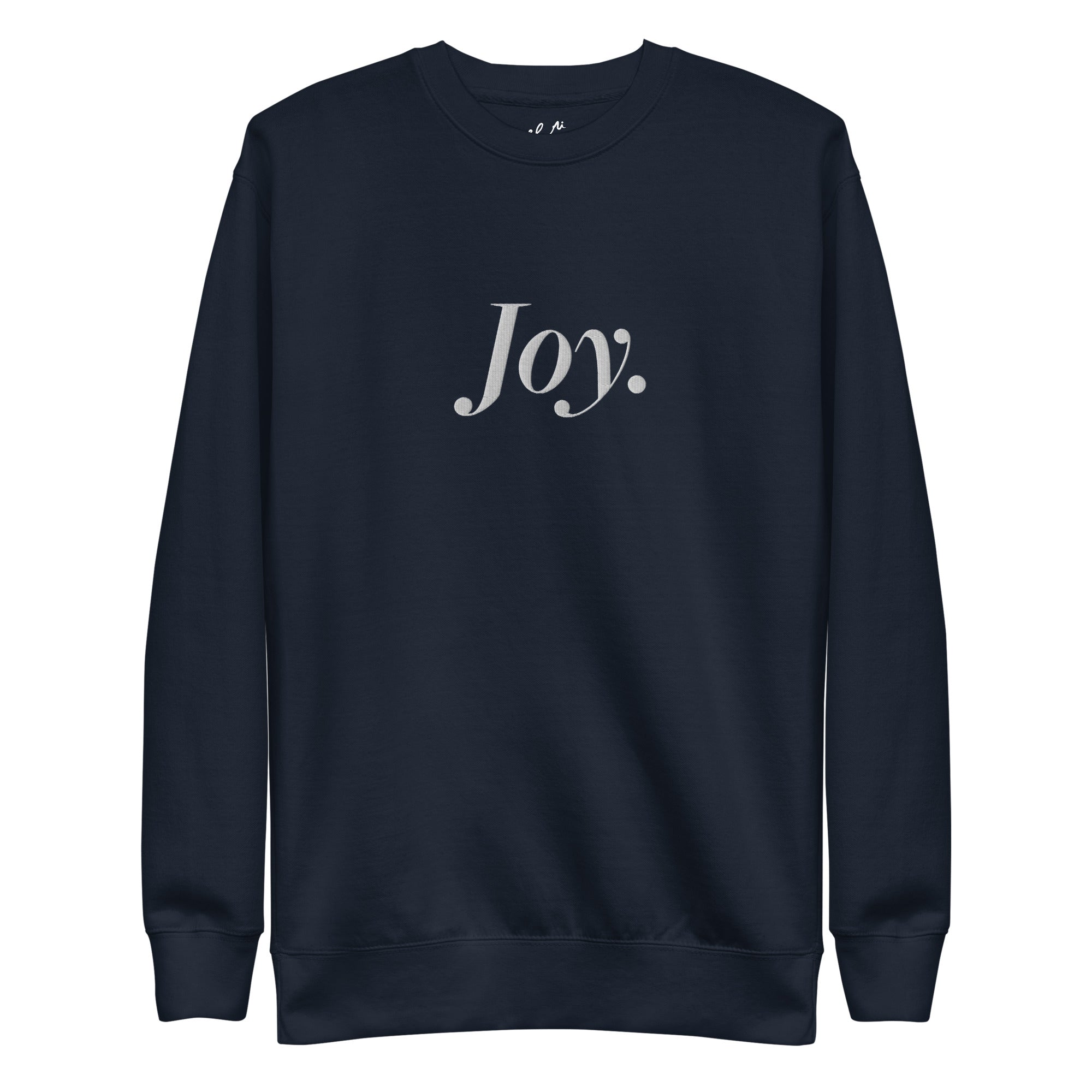 Joy Embroidered Sweatshirt