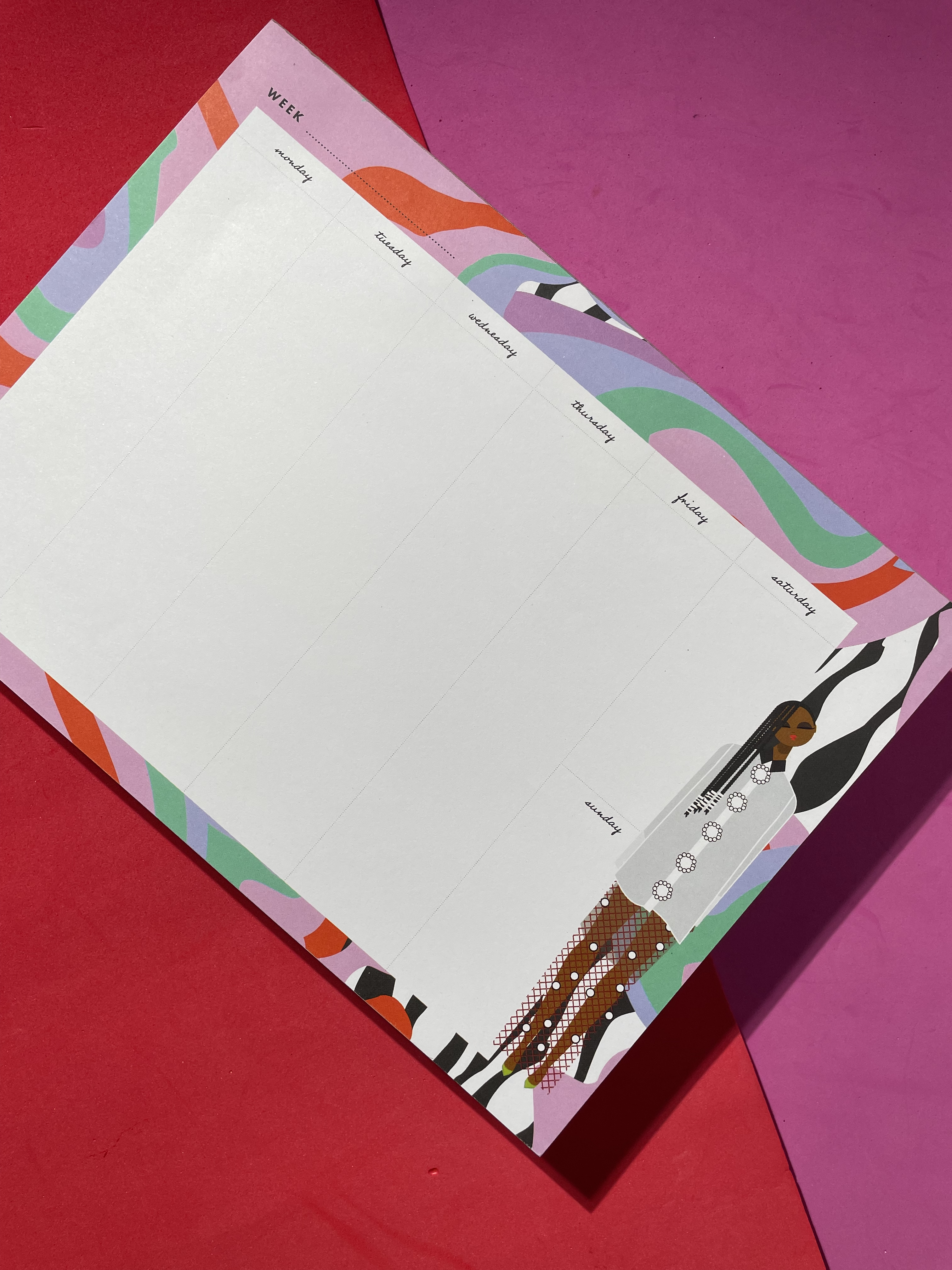Fashionista Weekly Deskpad