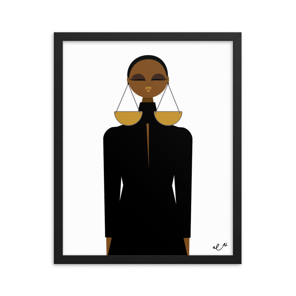 Libra Art Print