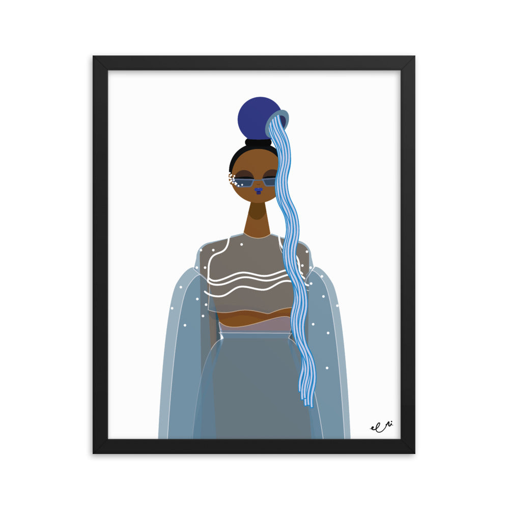 Aquarius Art Print