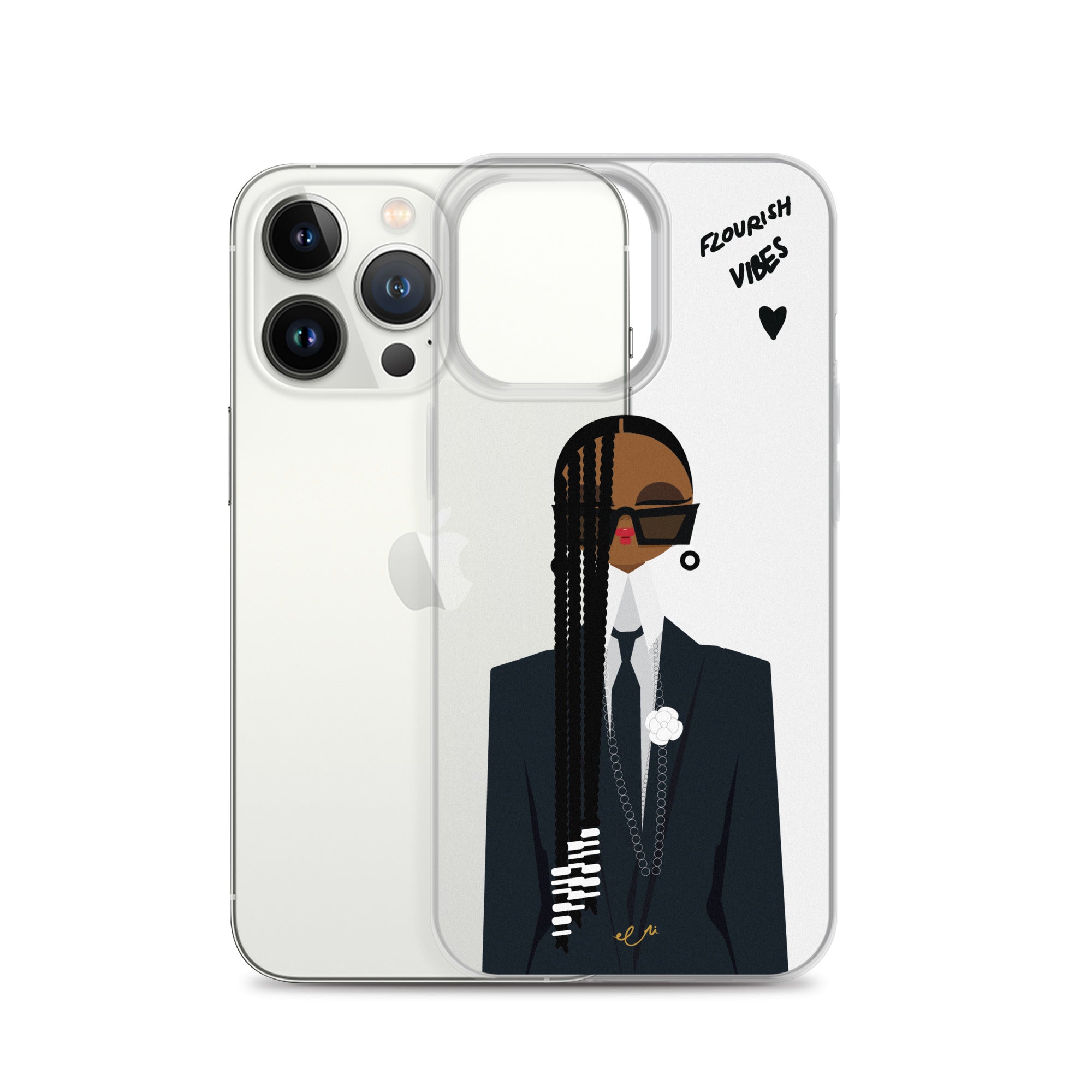 Flourish Vibes iPhone Case