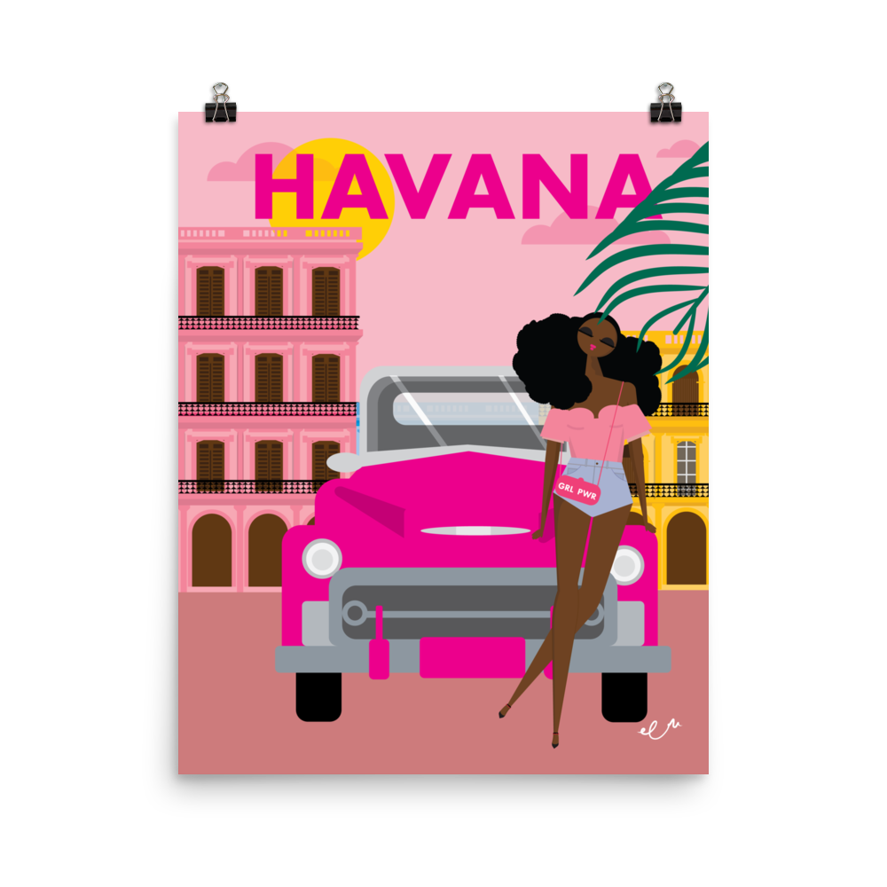 Havana Art Print