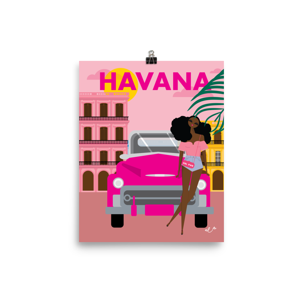 Havana Art Print