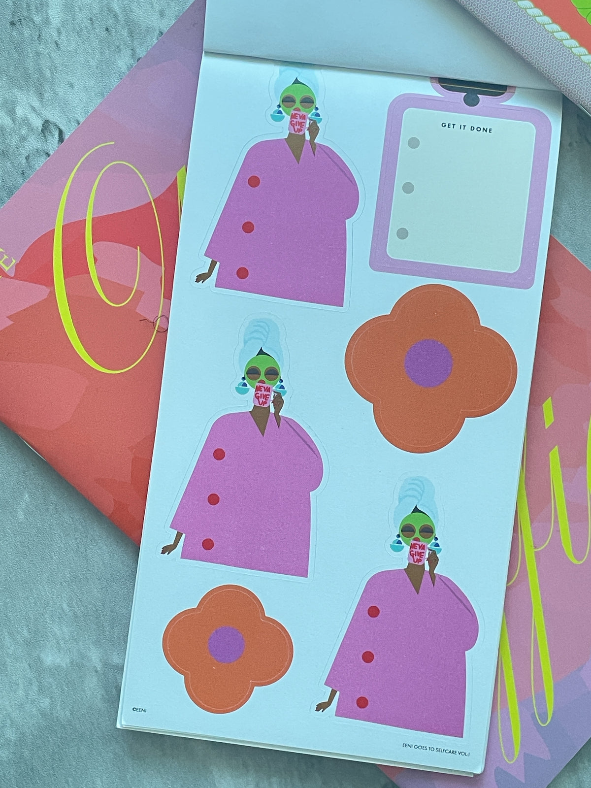 Eeni Goes to Selfcare Vol: 1 Sticker Booklet