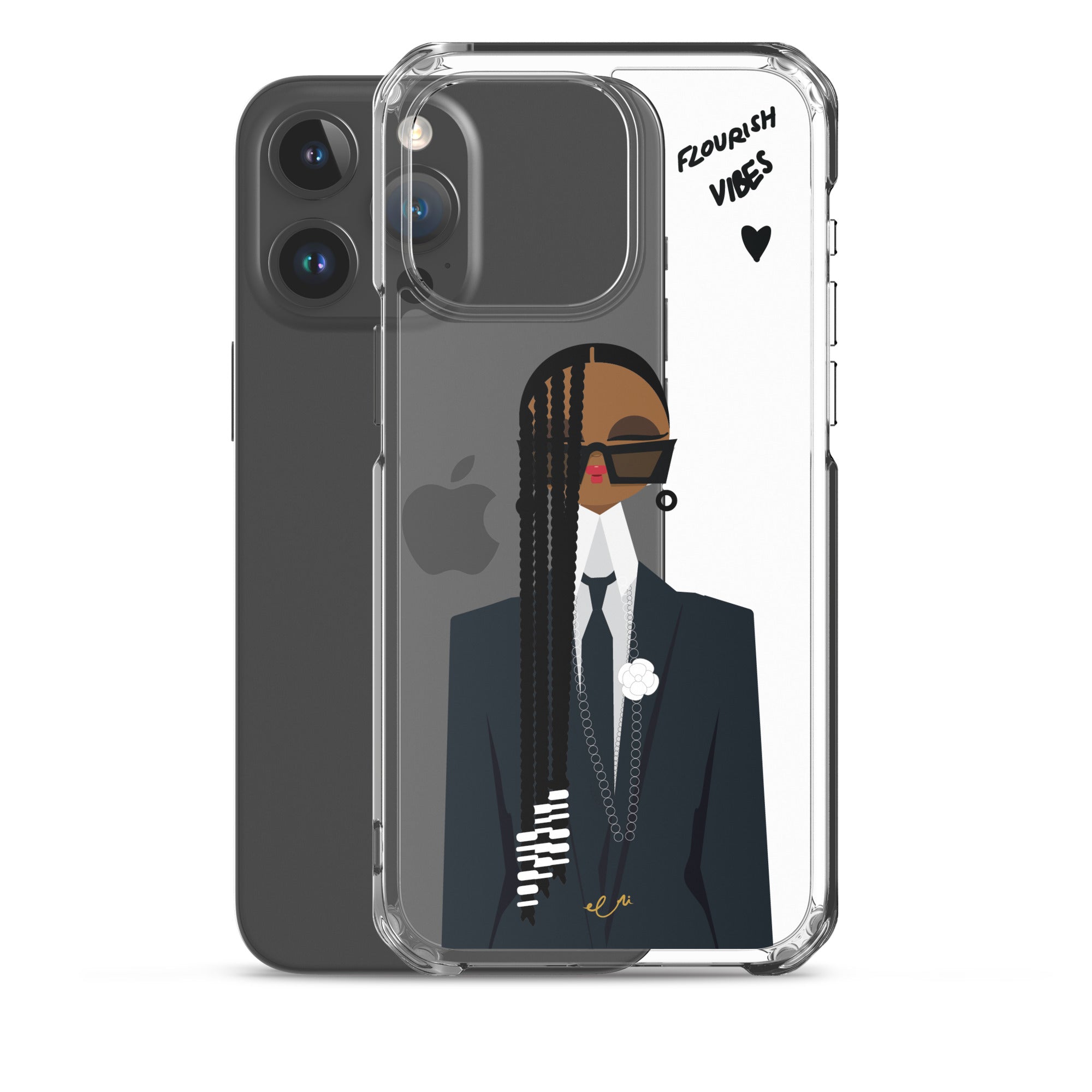 Flourish Vibes iPhone Case