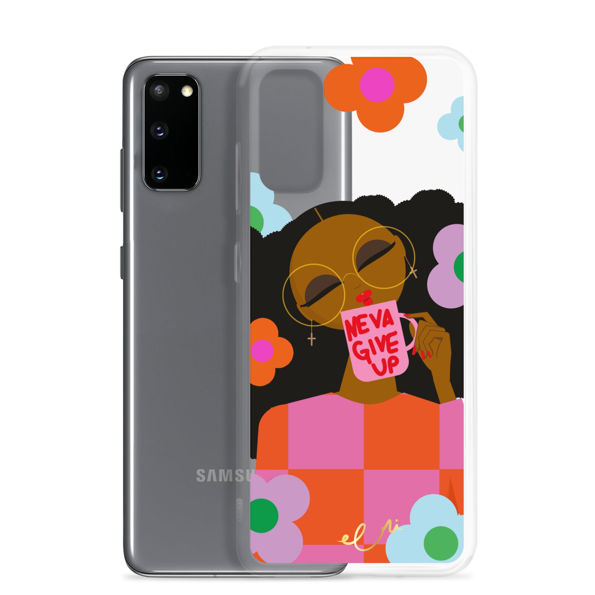 Never Give Up Case for Samsung®