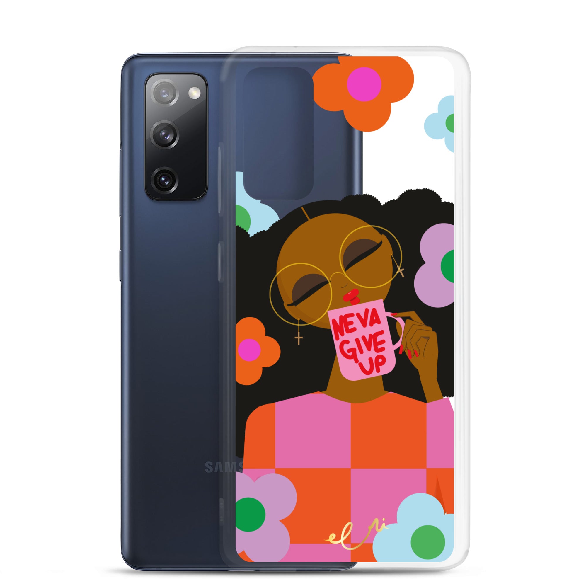 Never Give Up Case for Samsung®
