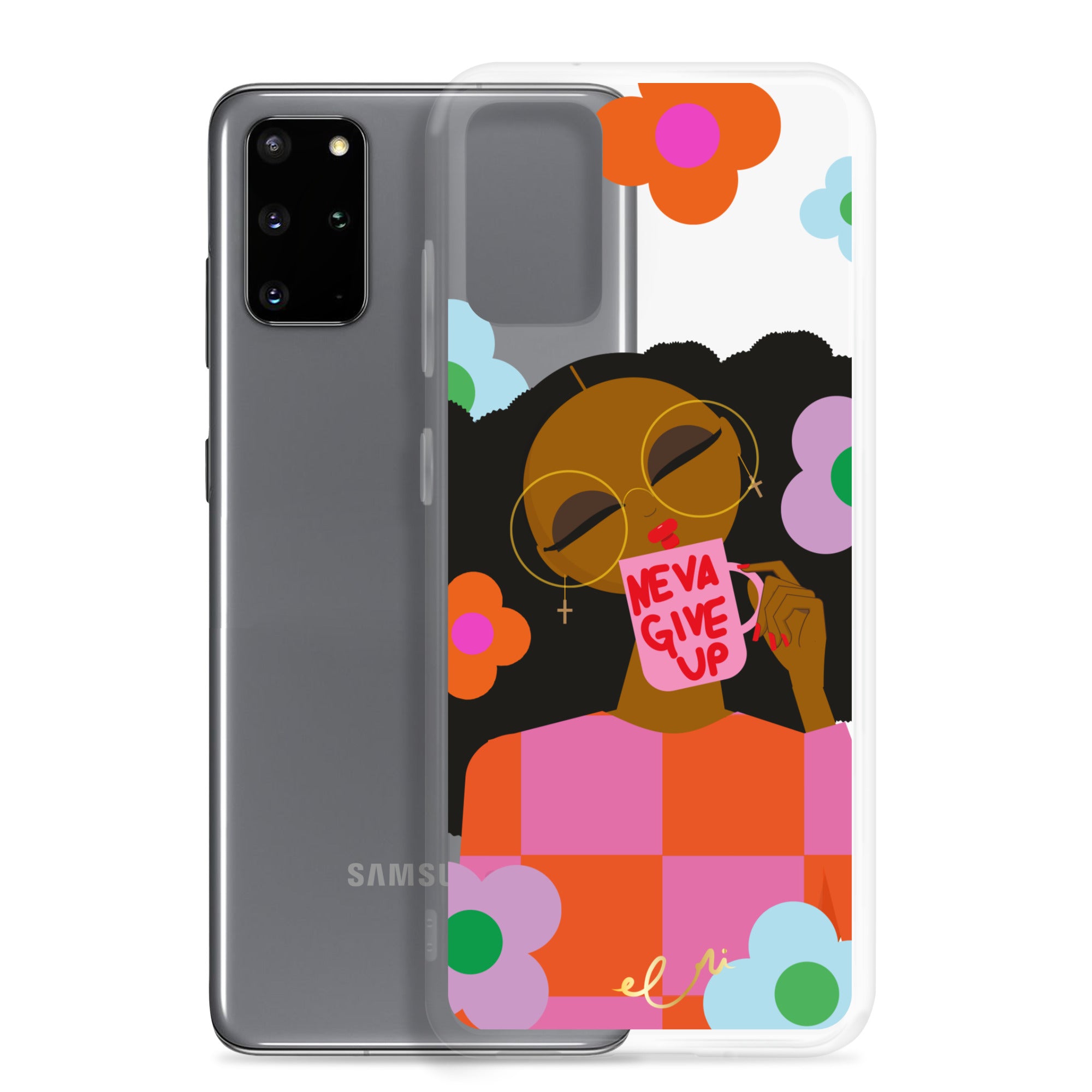 Never Give Up Case for Samsung®
