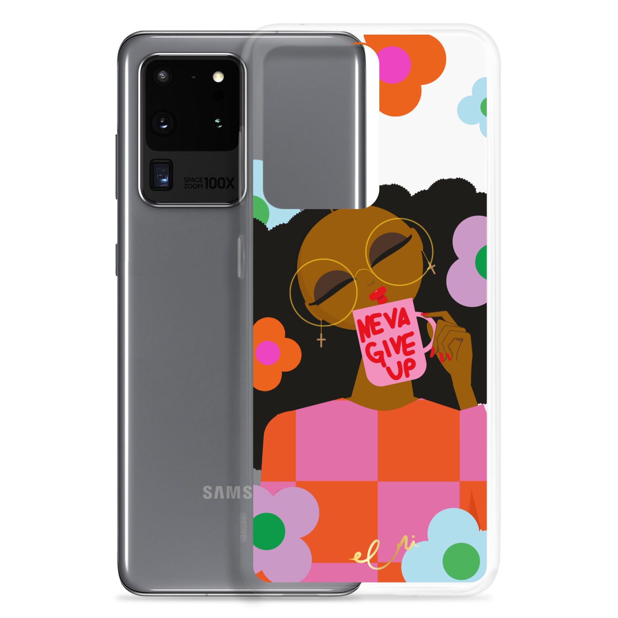Never Give Up Case for Samsung®