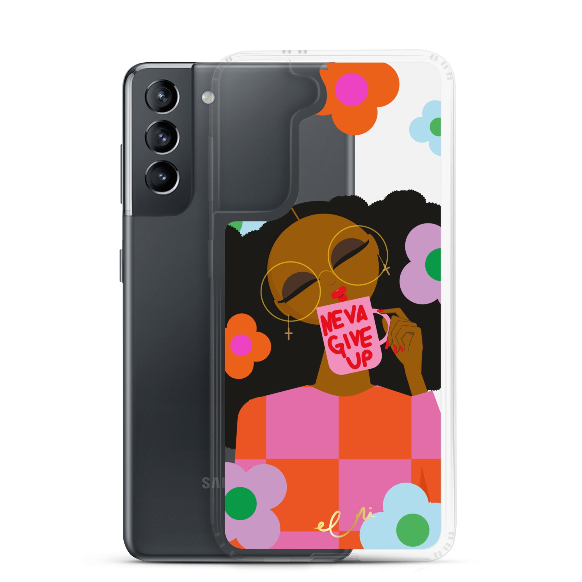 Never Give Up Case for Samsung®
