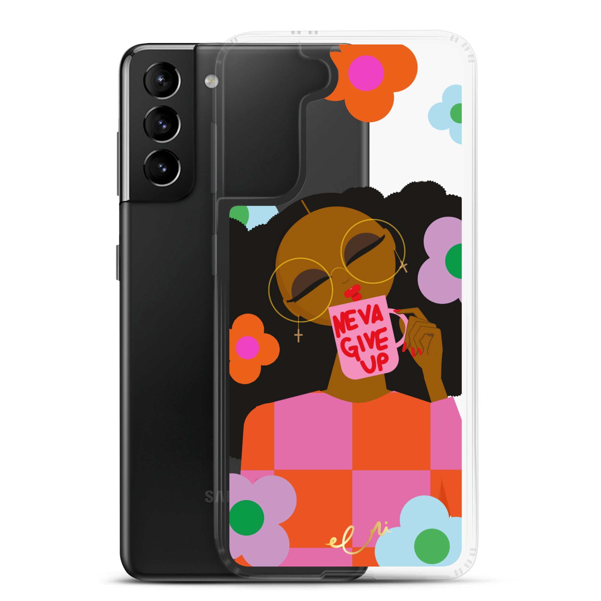 Never Give Up Case for Samsung®