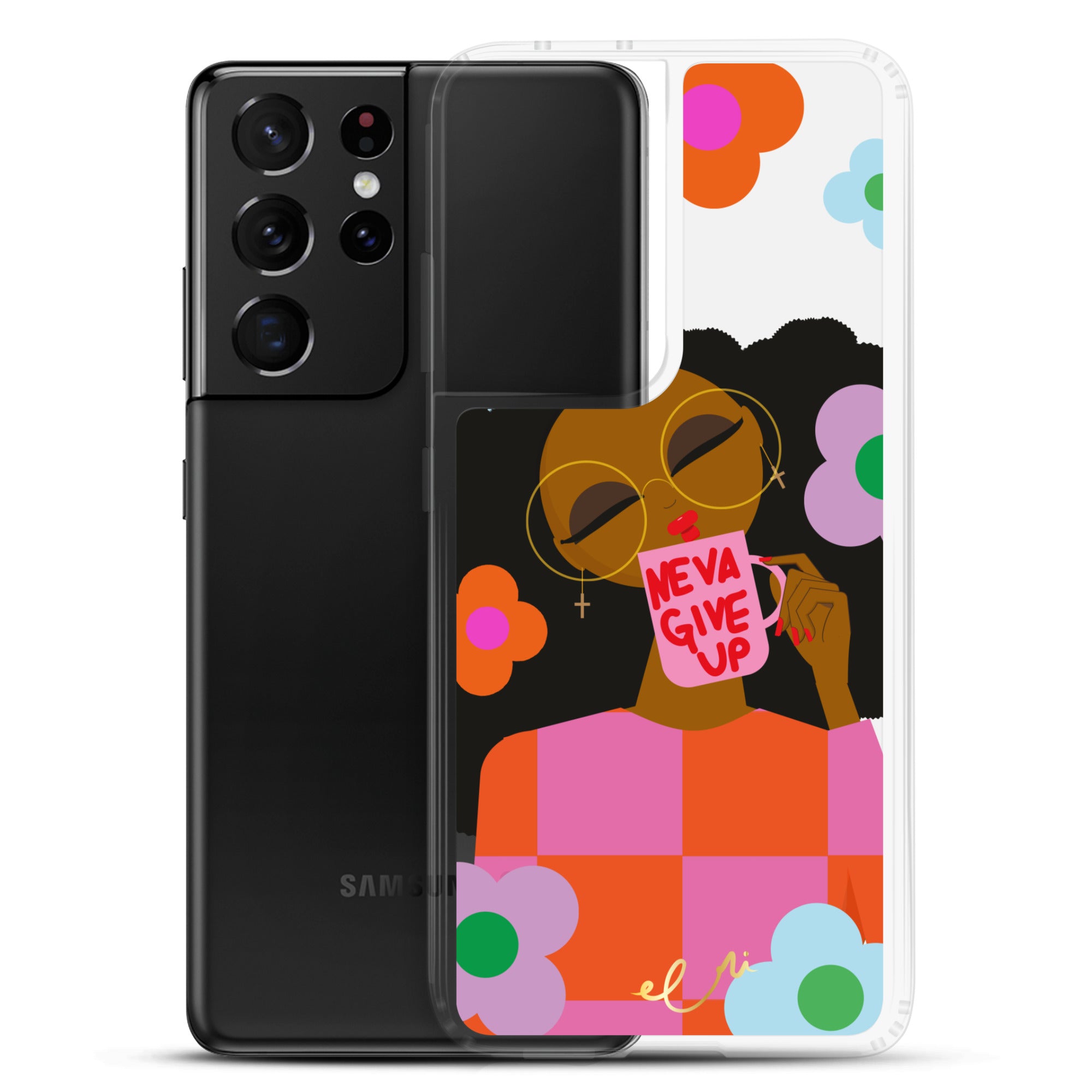 Never Give Up Case for Samsung®