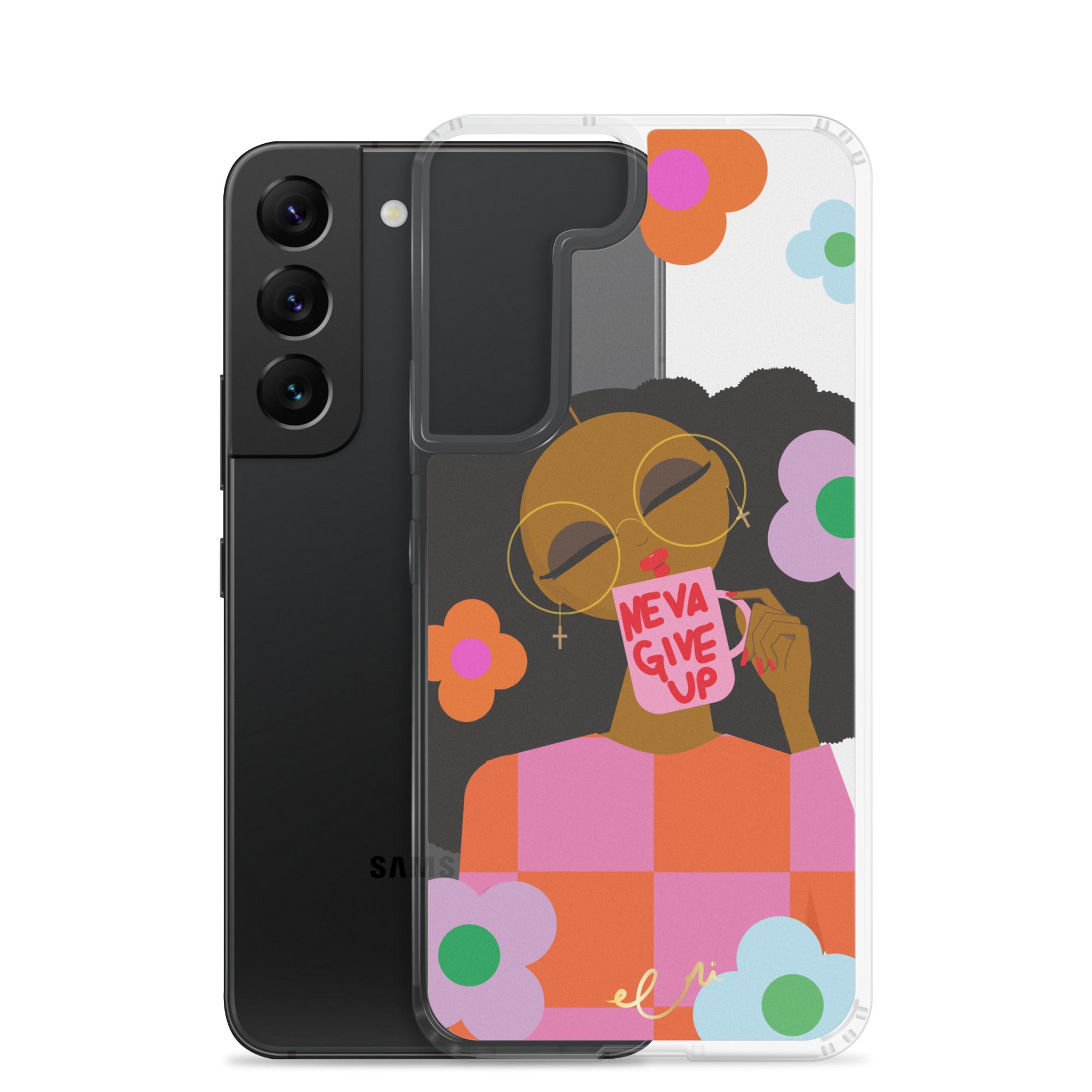 Never Give Up Case for Samsung®