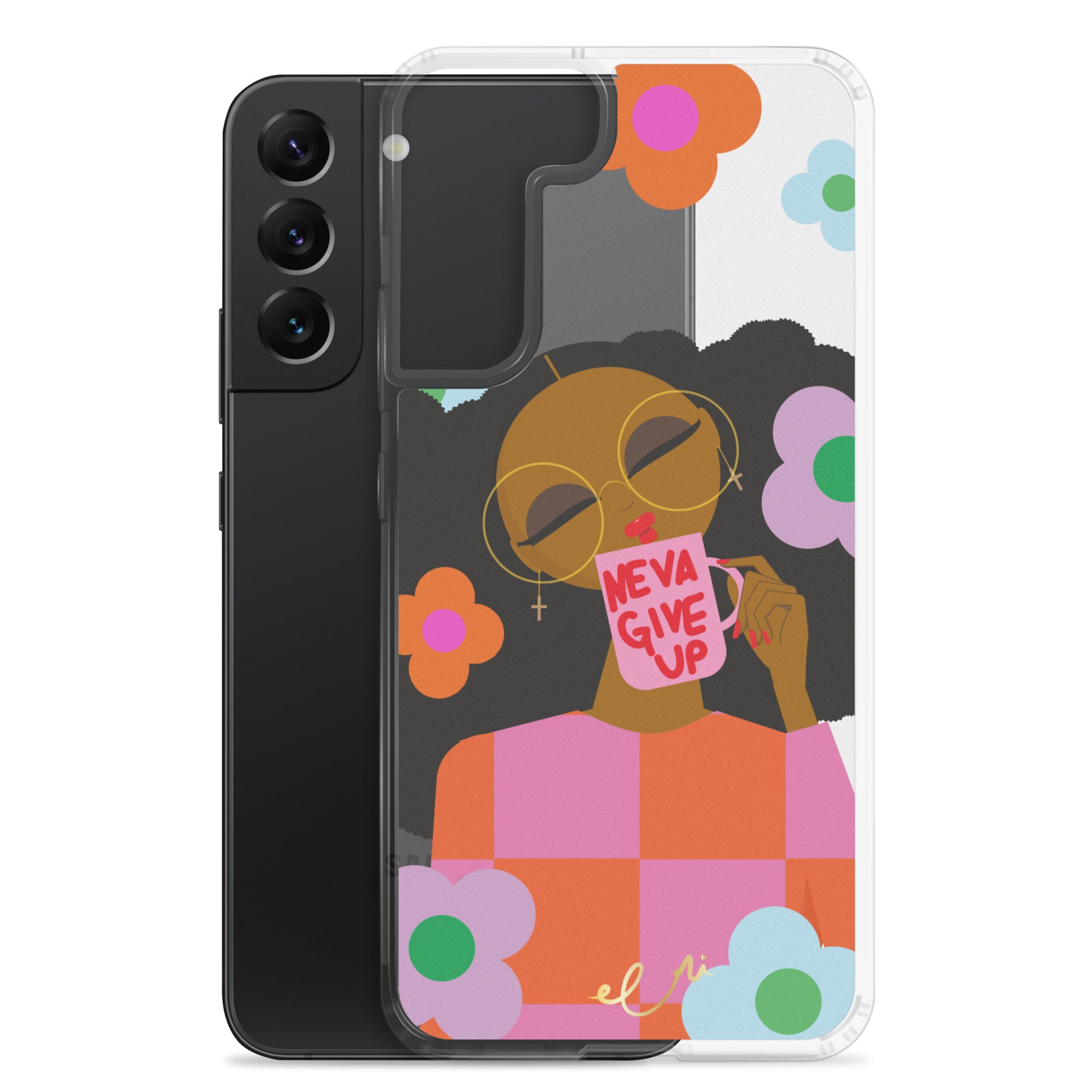 Never Give Up Case for Samsung®
