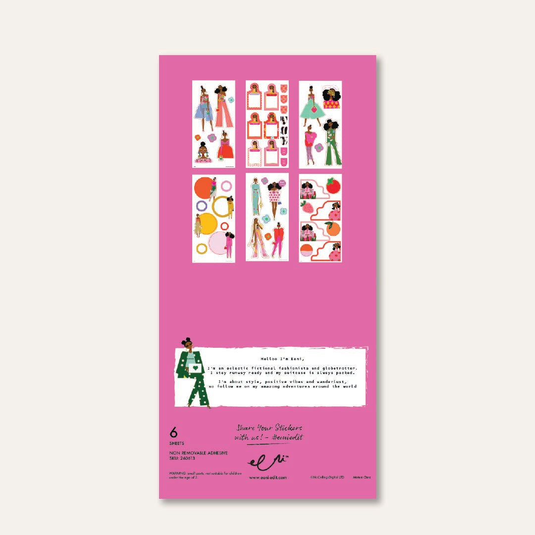Eeni Goes to Spring Vol: 1 Sticker Booklet