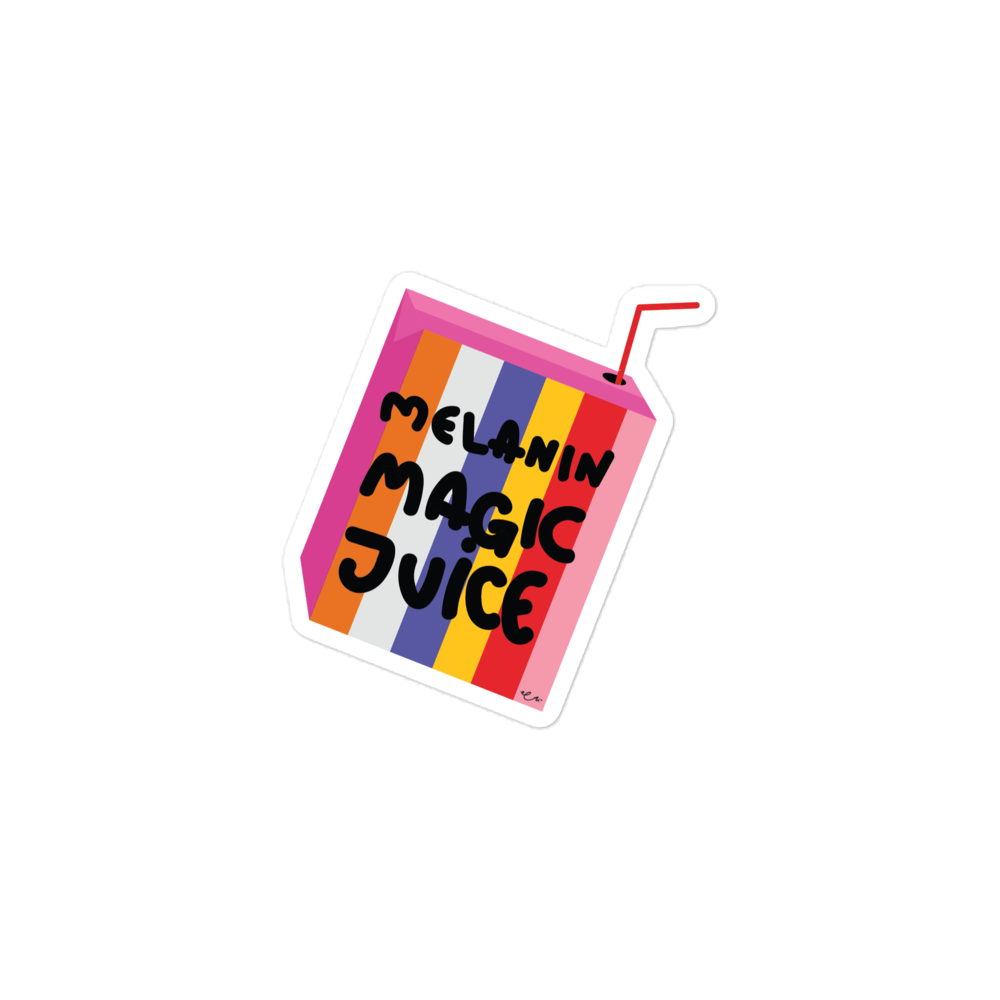 Melanin Magic Juice Sticker