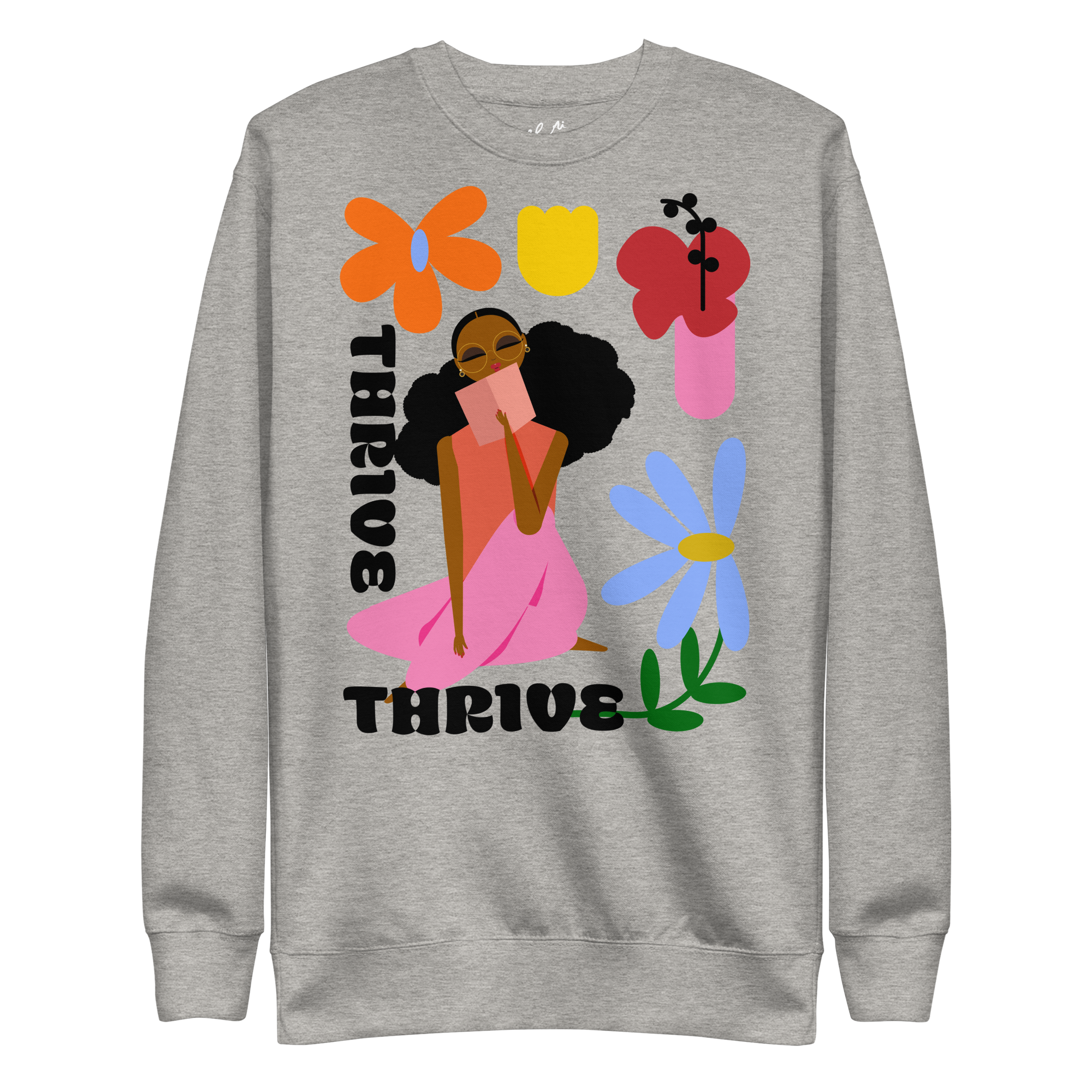 Thrive Floral Sweatshirt