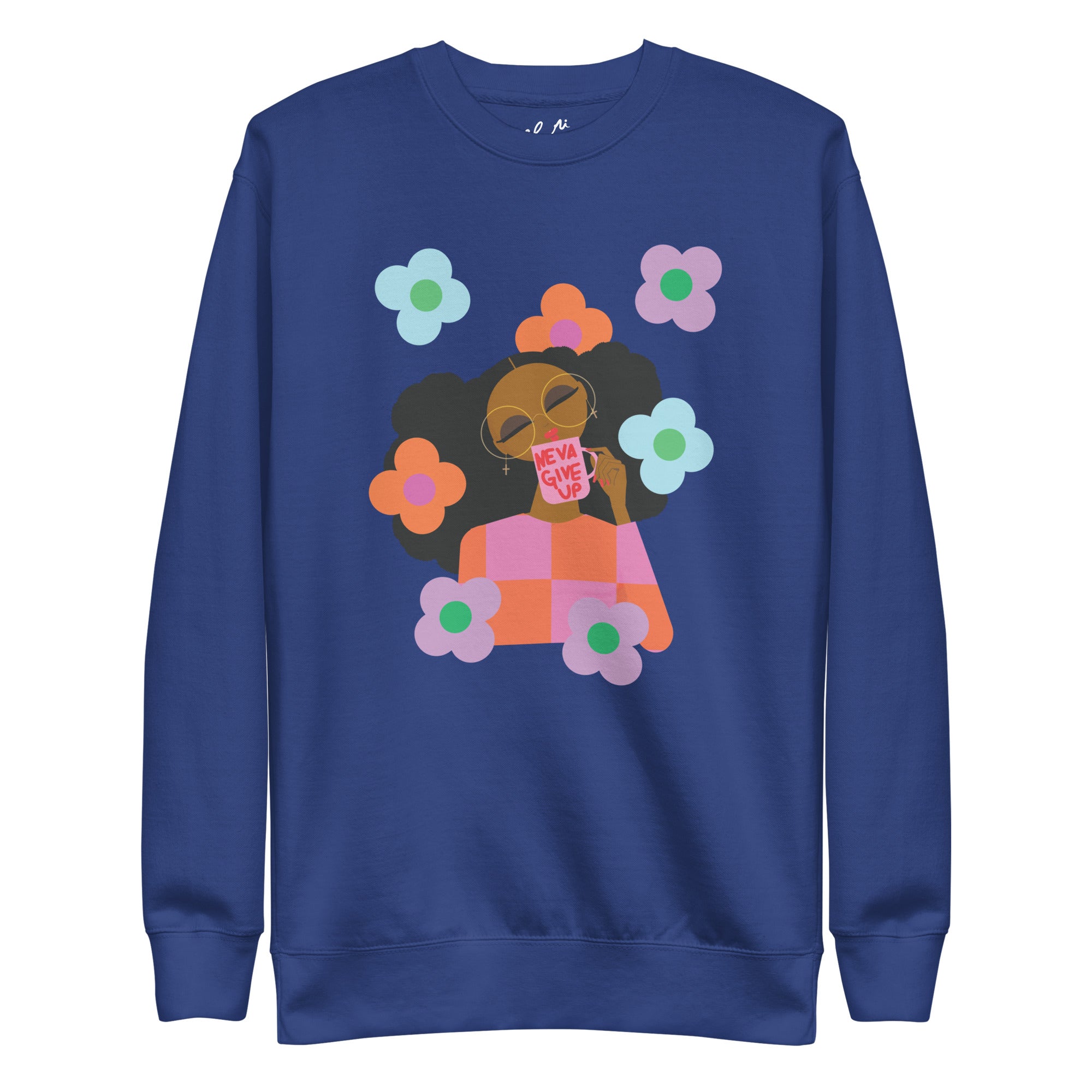 Never Give Up Sweatshirt – Eeni