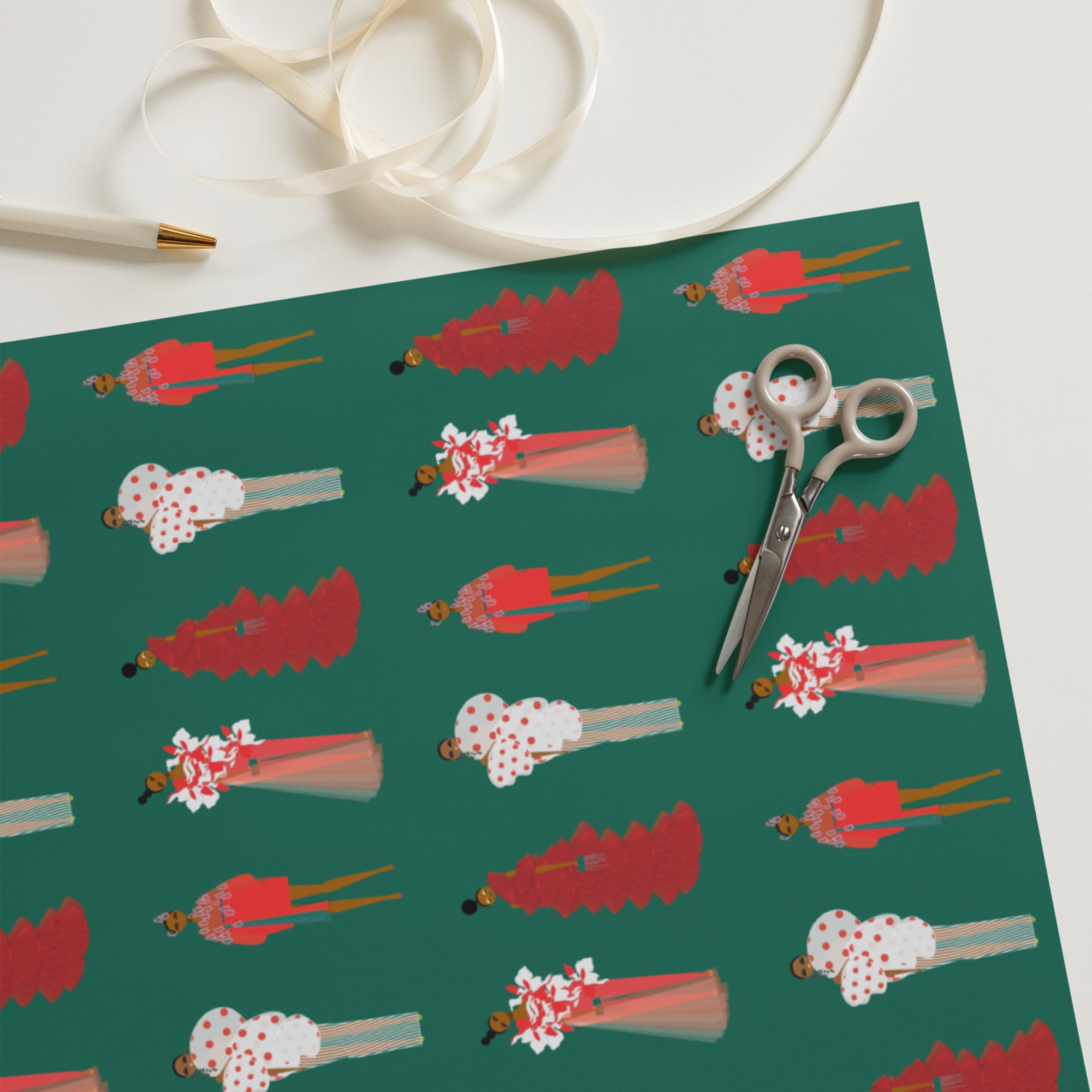 Eeni Fashionista Christmas | Wrapping paper sheets