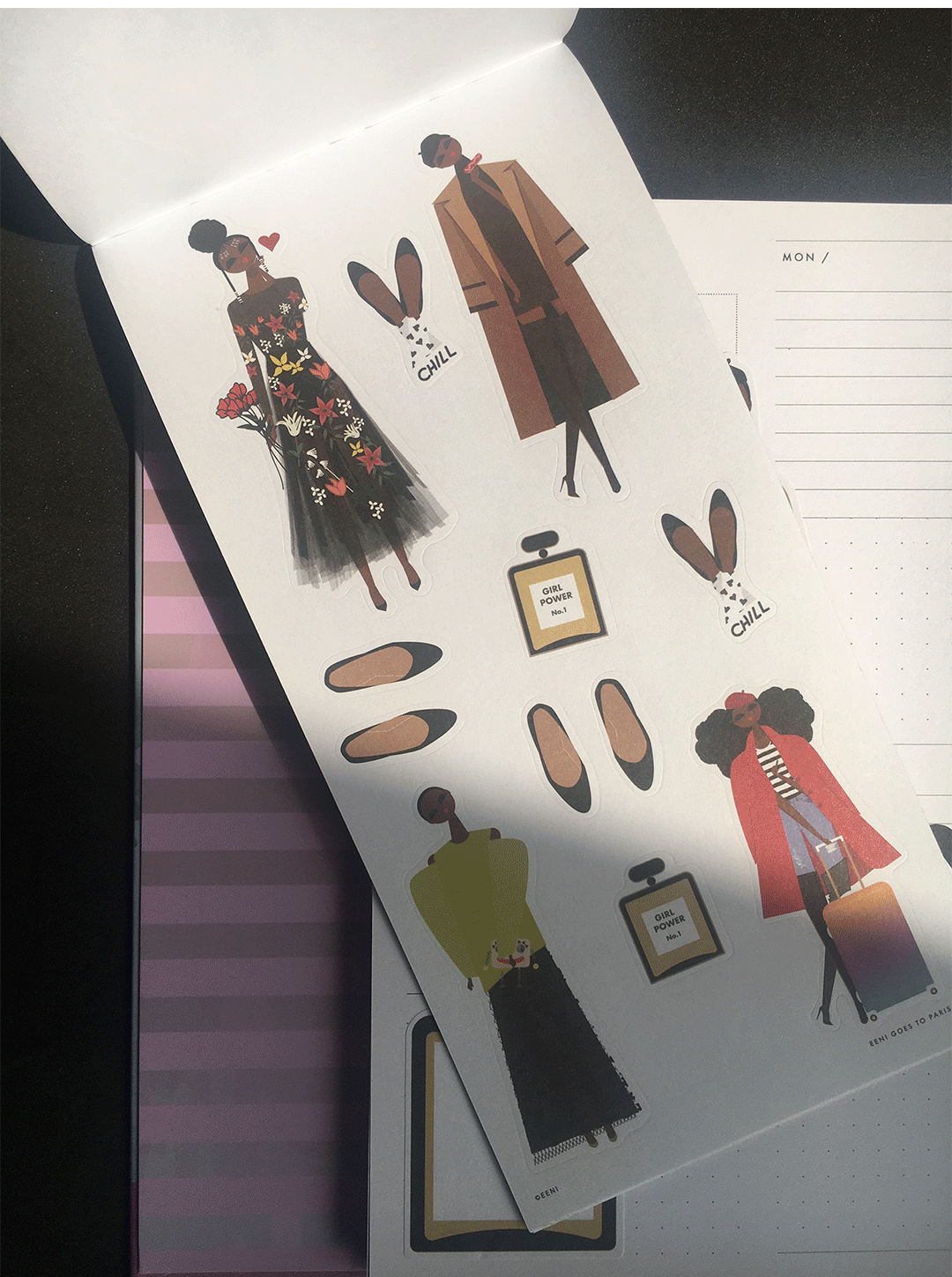 Eeni Goes to Paris Sticker Book Vol: 1