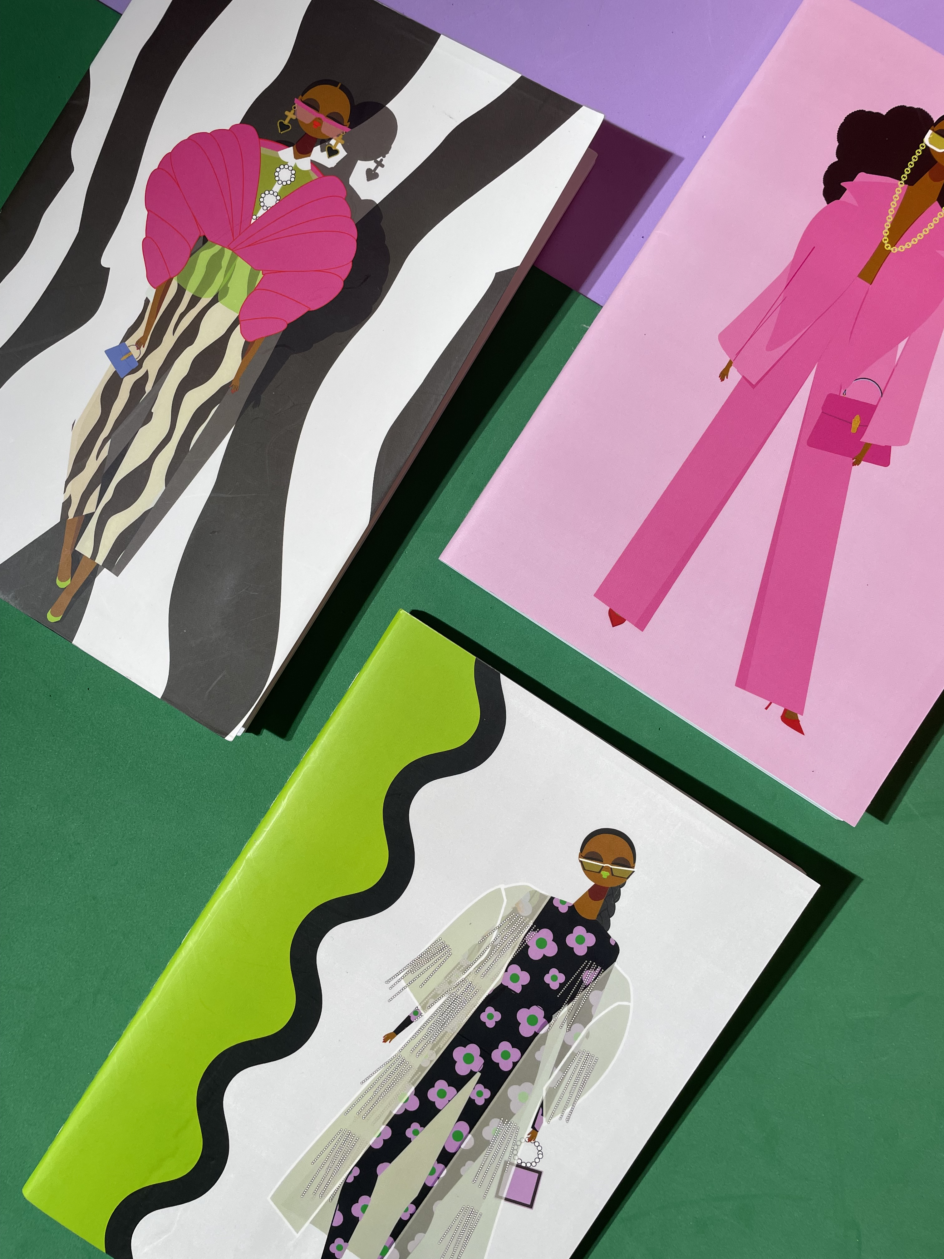 Fashionista 3-piece Notebook Set