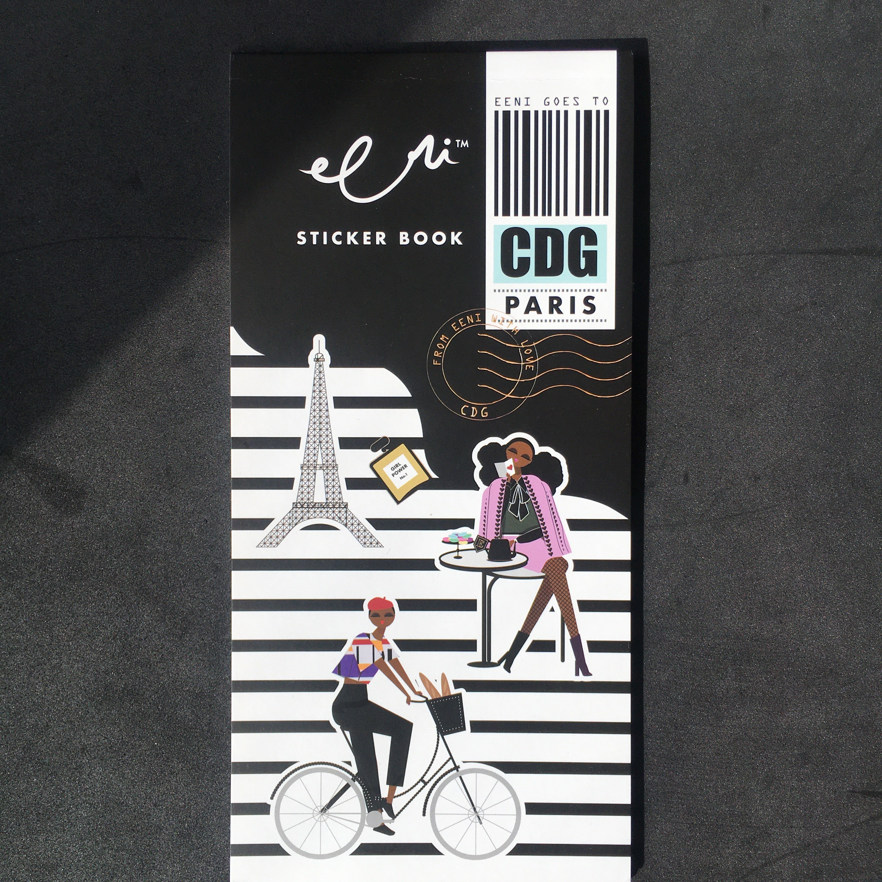 Eeni Goes to Paris Sticker Book Vol: 1