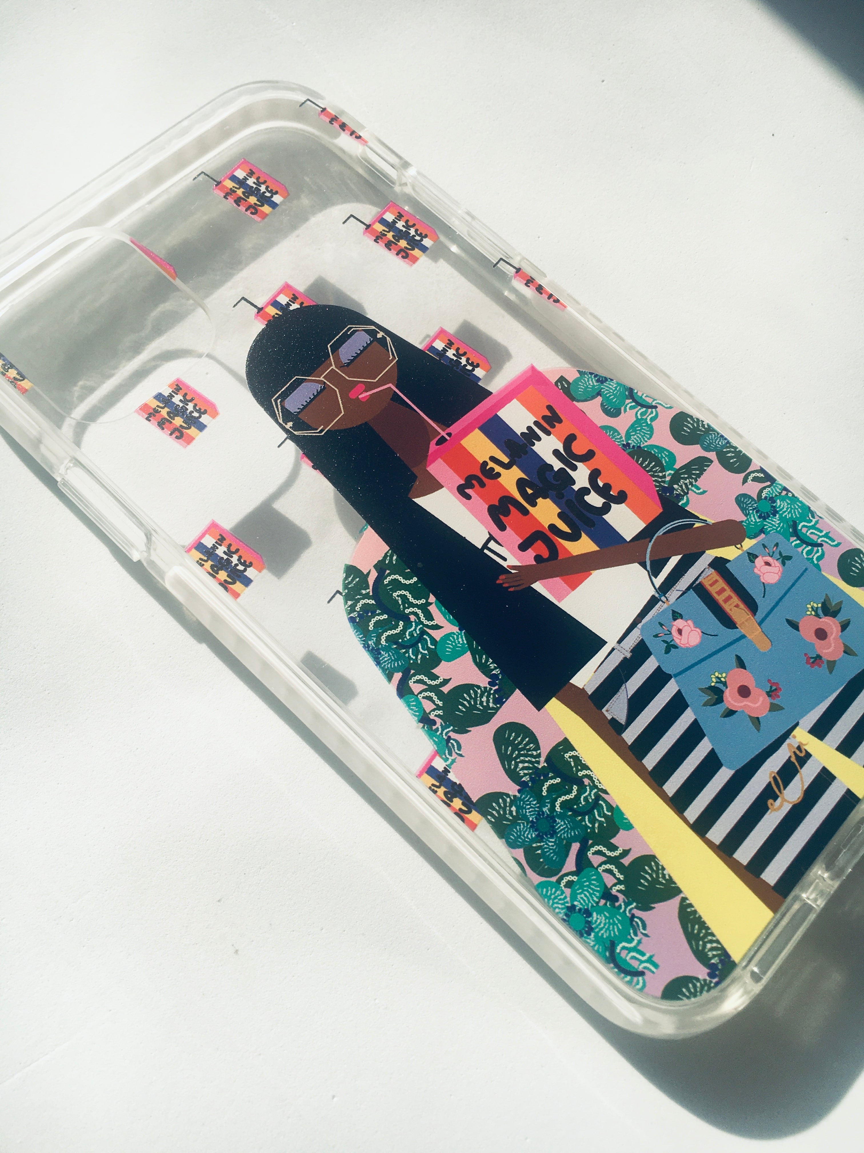 Melanin Magic Juice iPhone Case