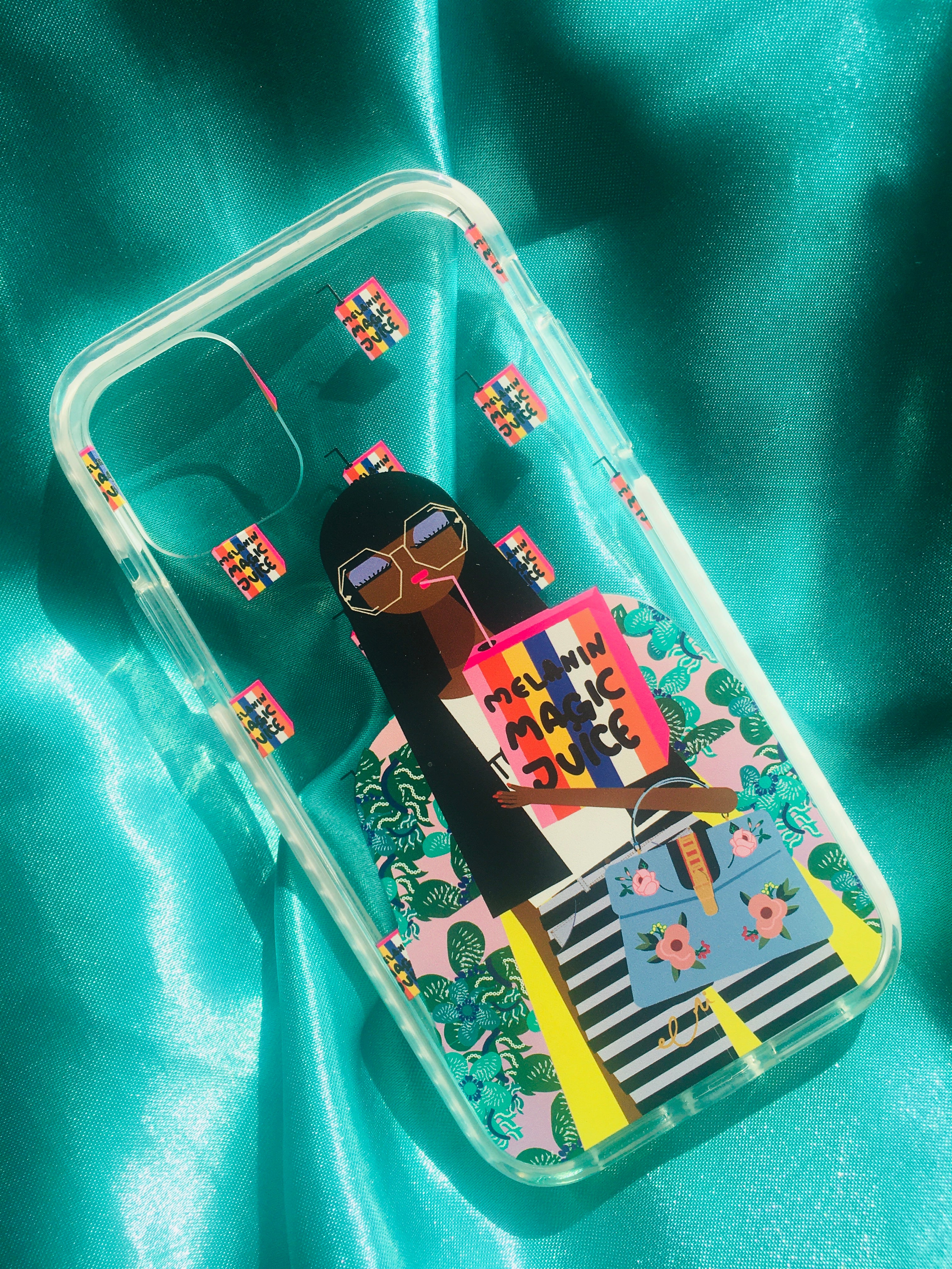 Melanin Magic Juice iPhone Case